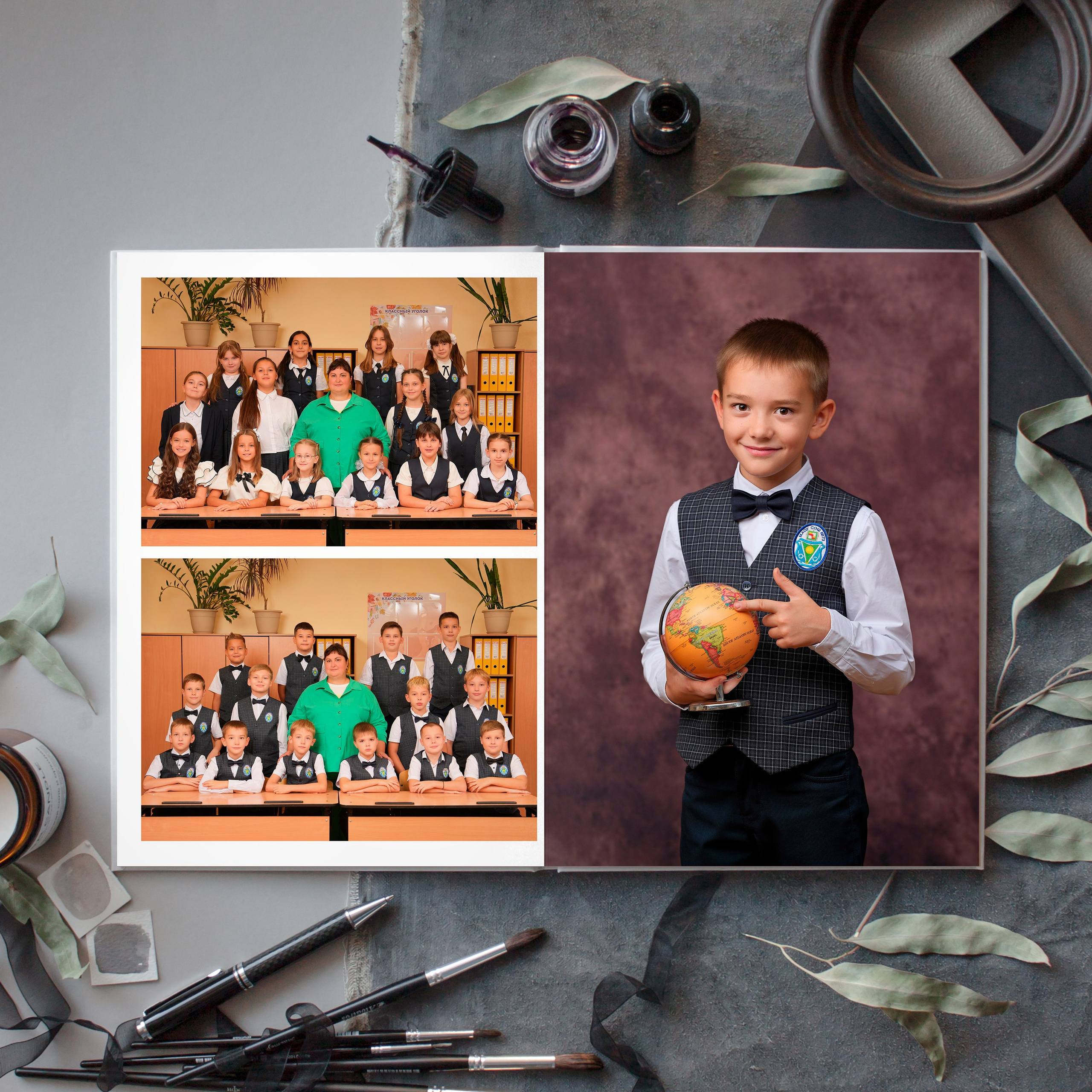 ШКОЛЬНЫЙ ХИТ 2500. Красивый выпускной альбом в Краснодаре