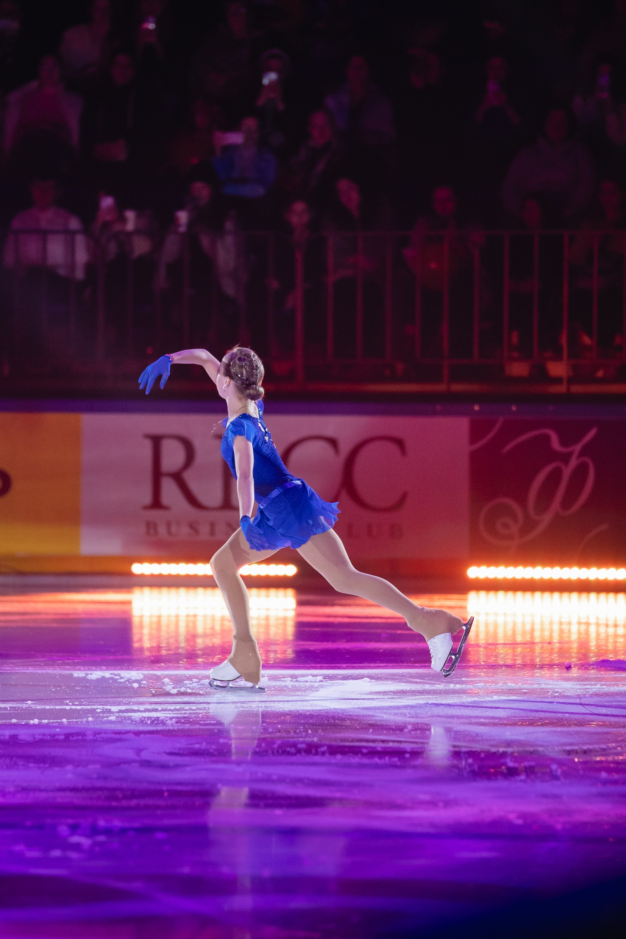 Шоу «Чемпионы на льду» в Новосибирске. Воробьева Ксения — Спортивный и танцевальный фотограф Новосибирск