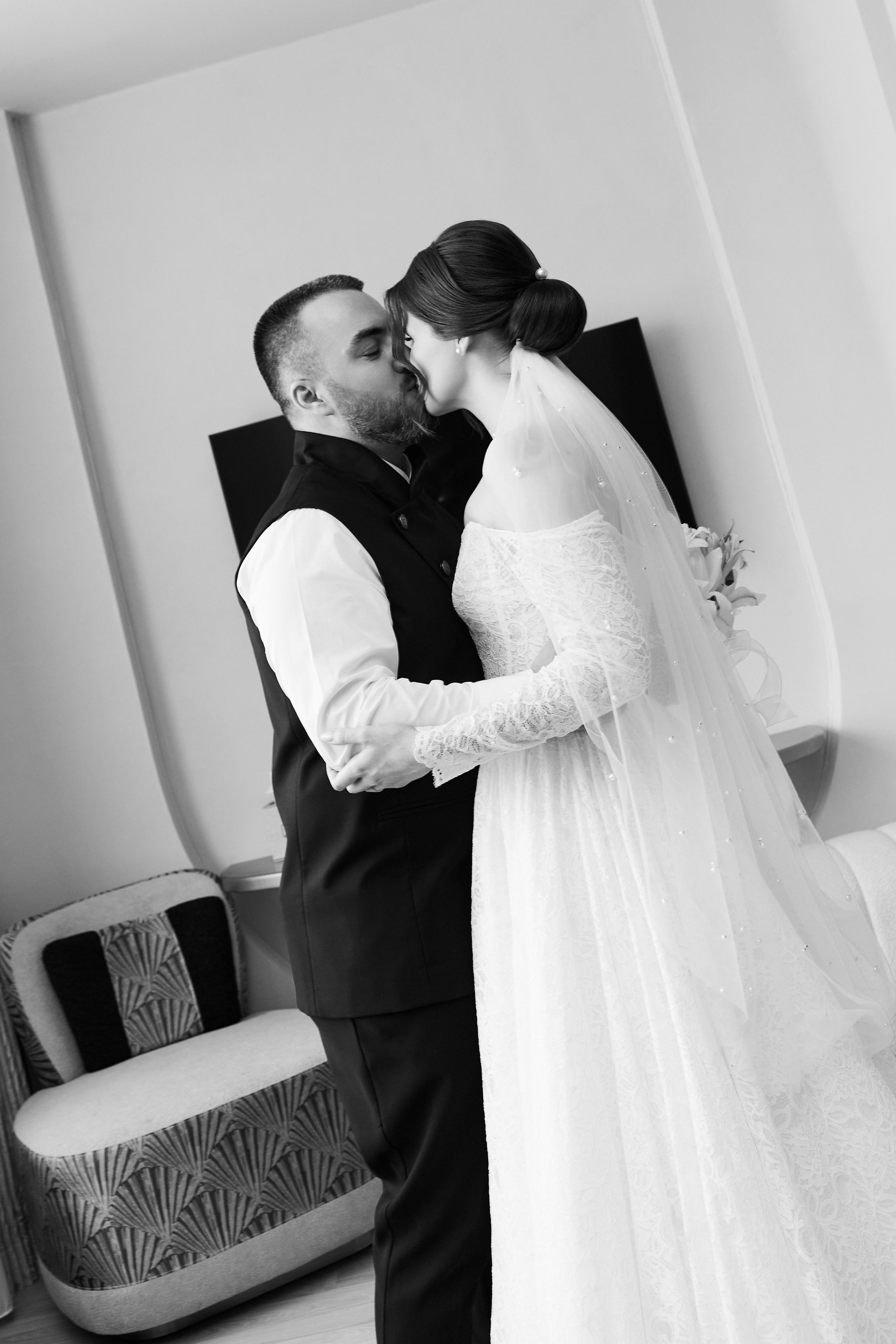 Классические сборы в отеле. Роспись в 4 ЗАГСе и съемка в оранжерее Цицина РАН. Любовь Юсупова. Фотограф