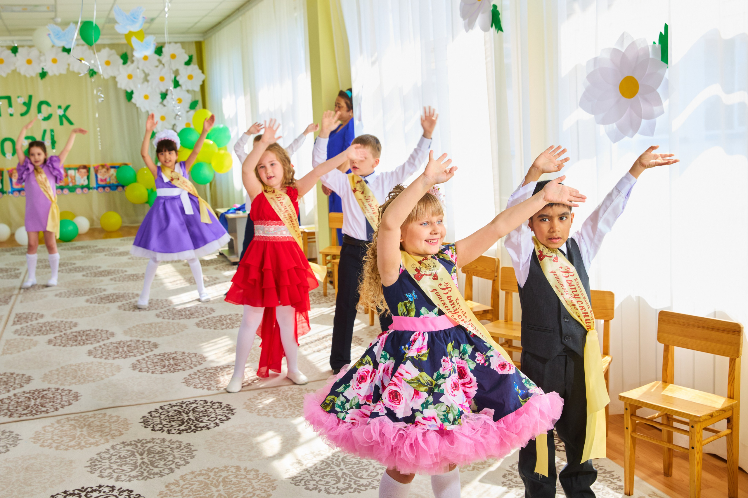 Фотосъемка выпускного в детсаду. 2024