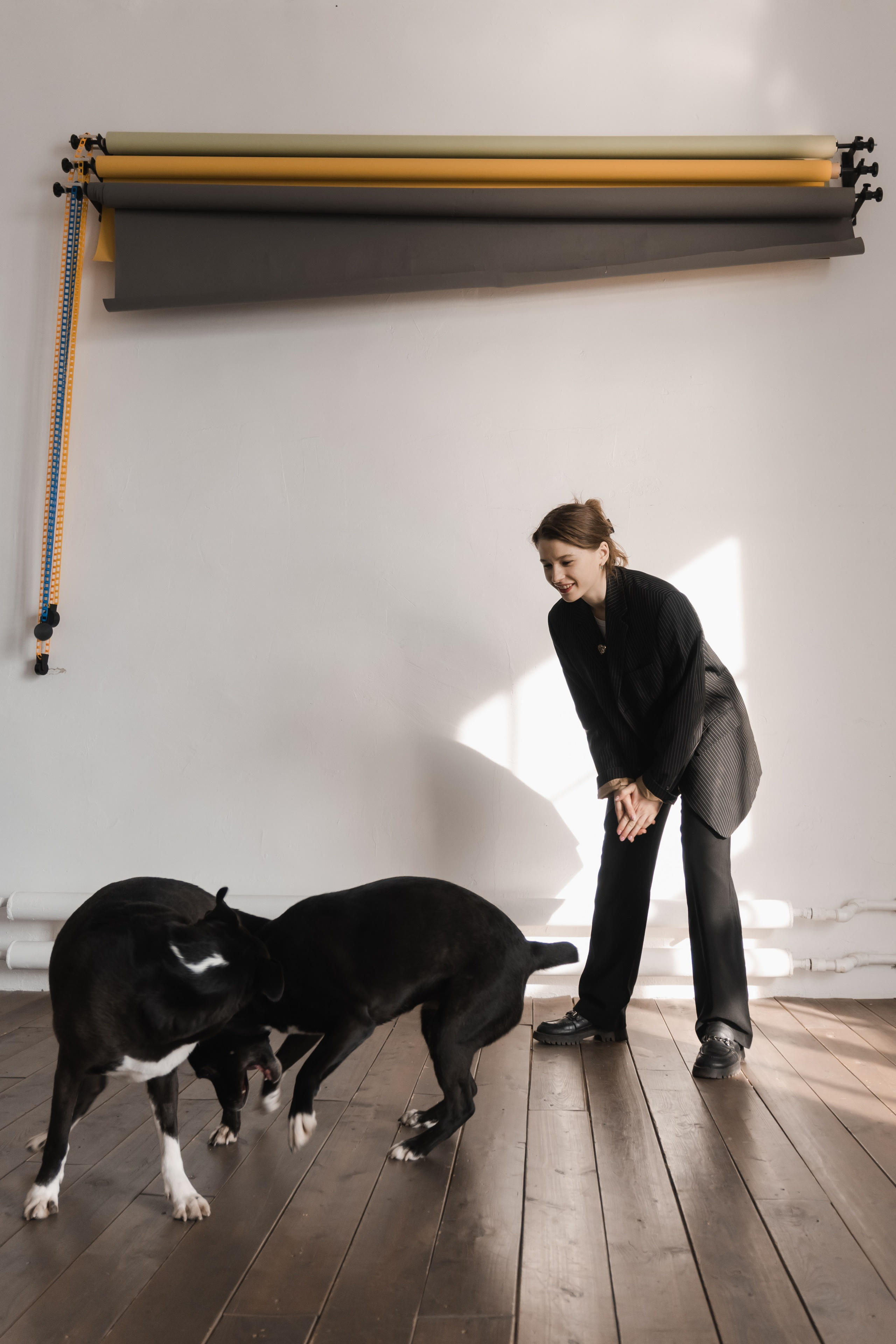 Фотосъемка Ангелины с питомцами. Портретный и репортажный фотограф в Санкт-Петербурге | Валерия Кайряк