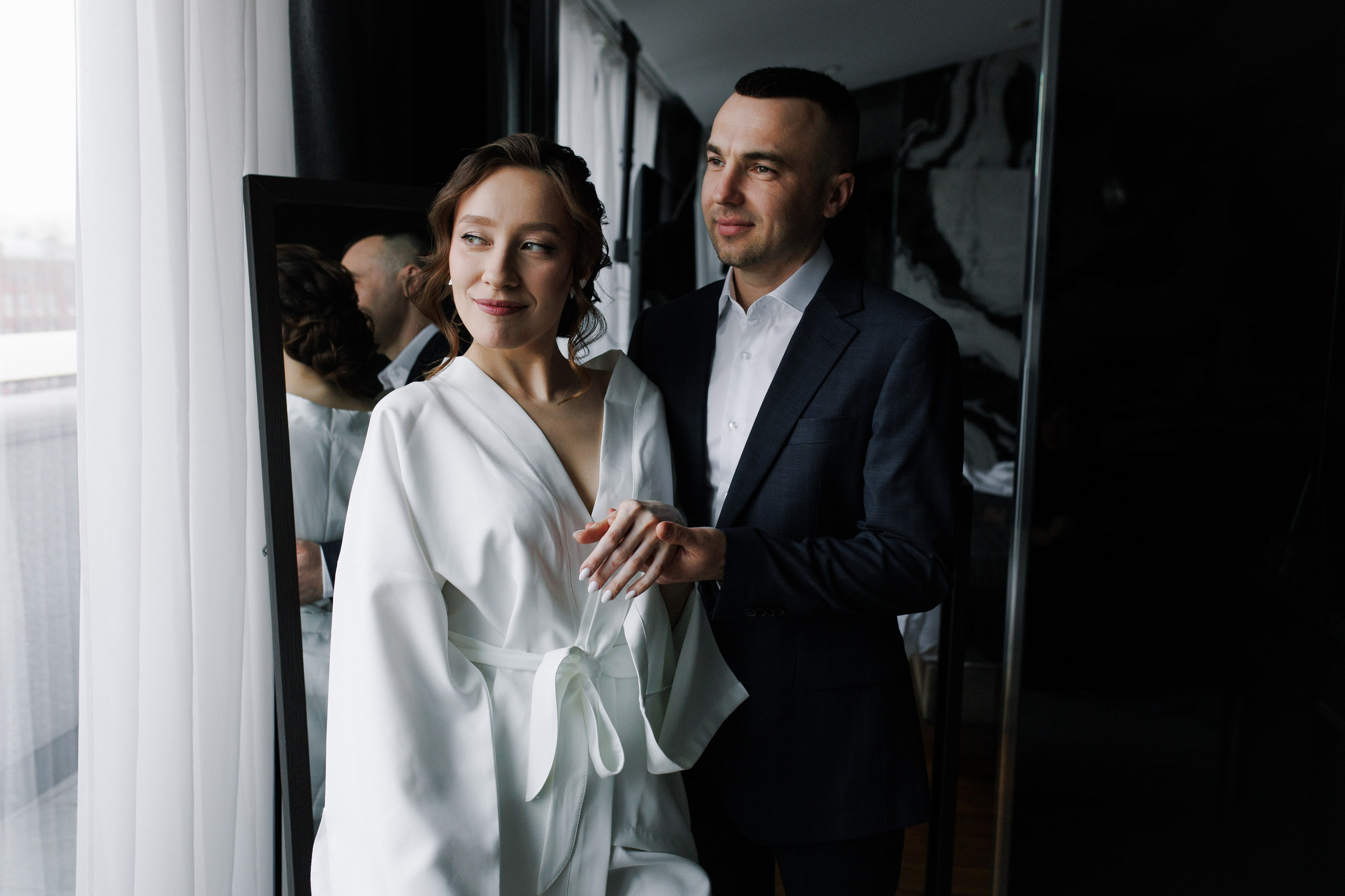 Свадьба ранней весной в Питере. Свадебный фотограф СПБ