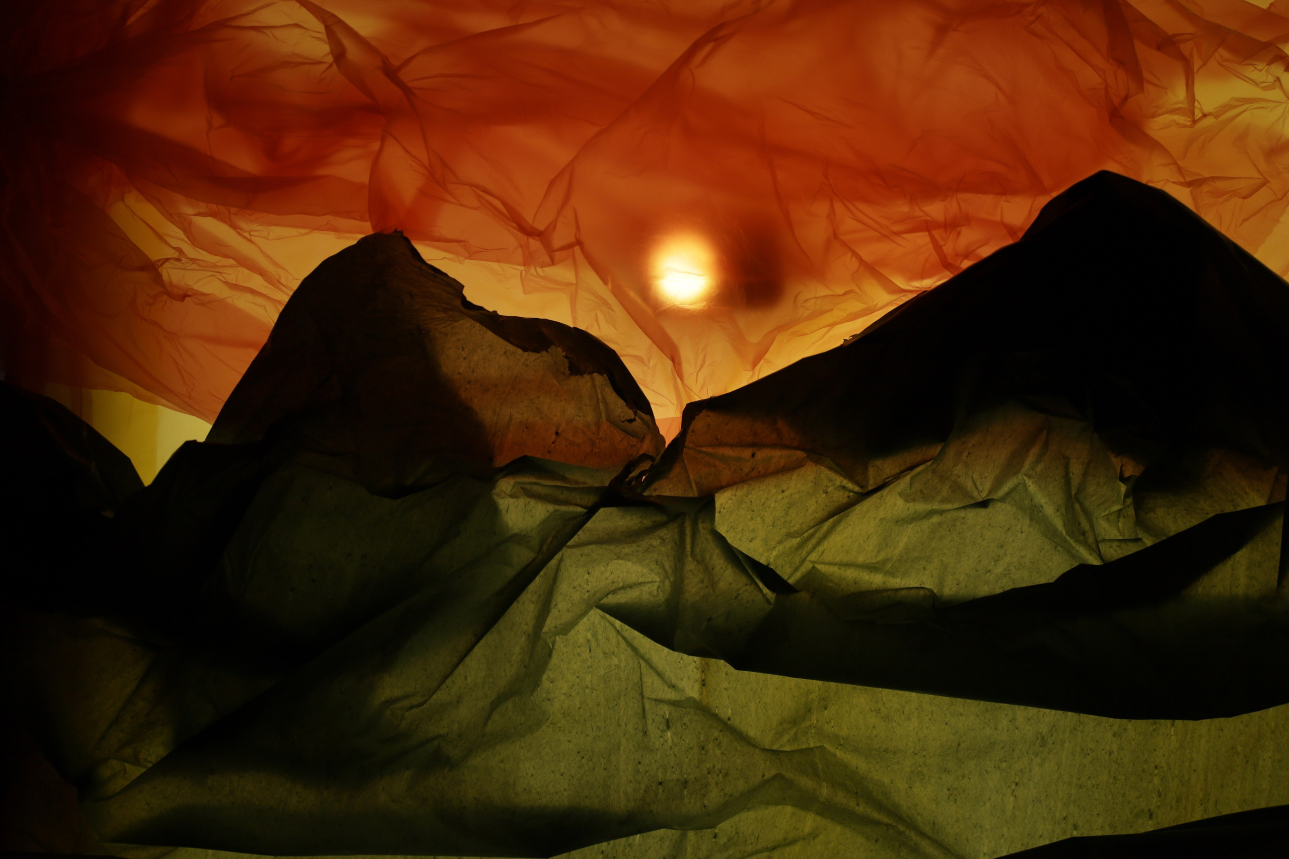 Закат в горах