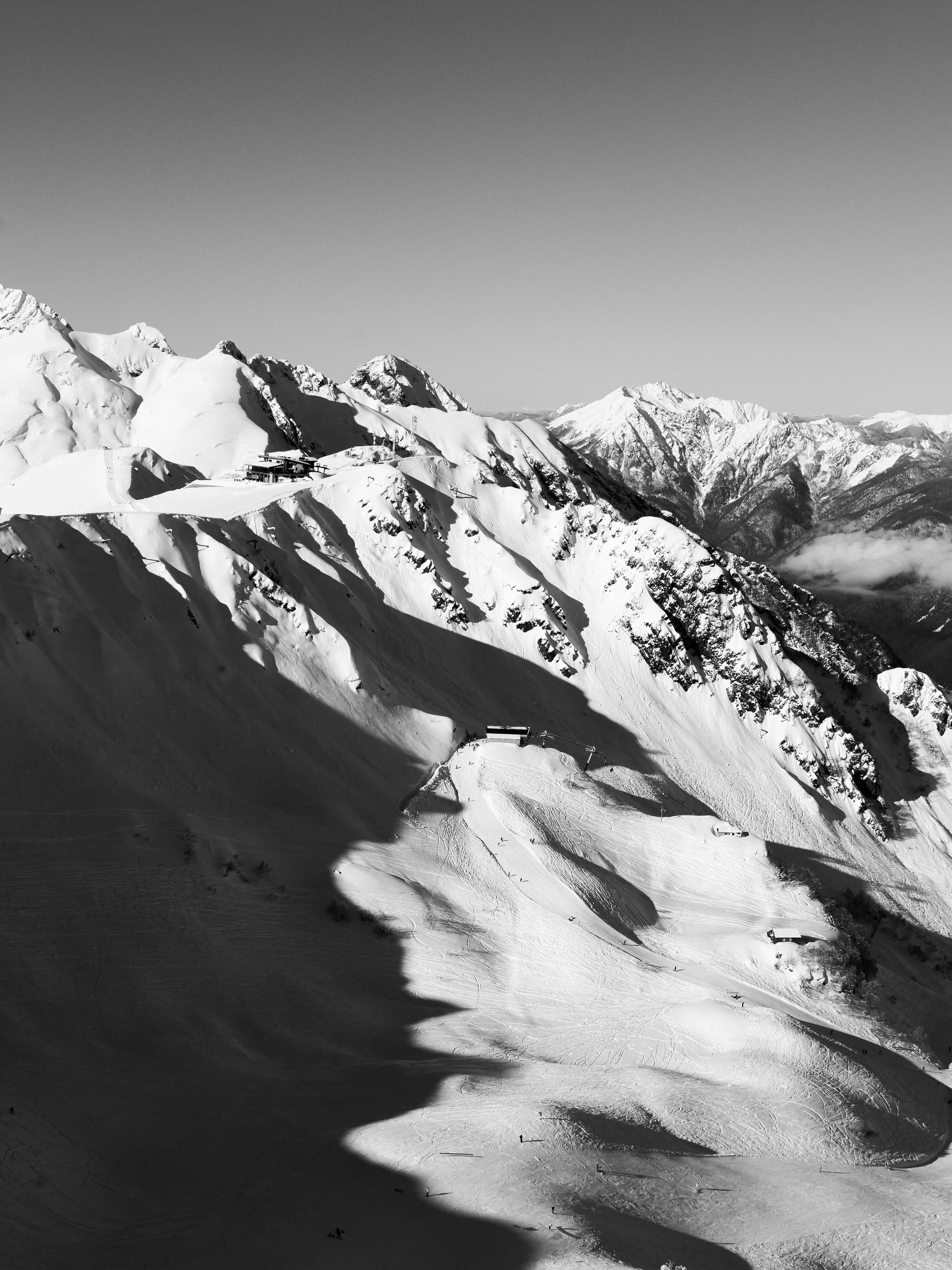 Принт для интерьера горы красная поляна