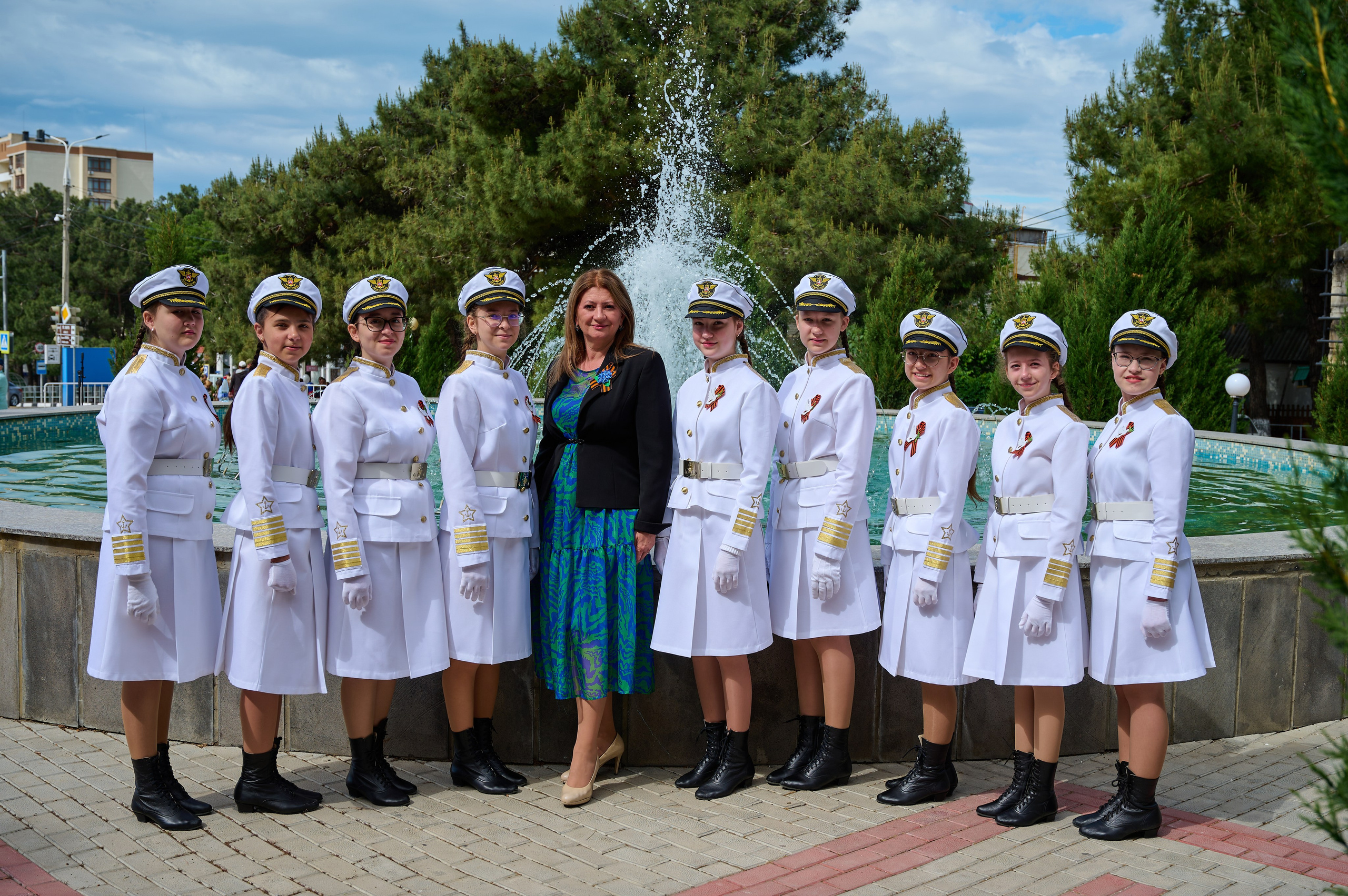 Митинг 9 мая. Жизнь курорта Кабардинка в фотографиях