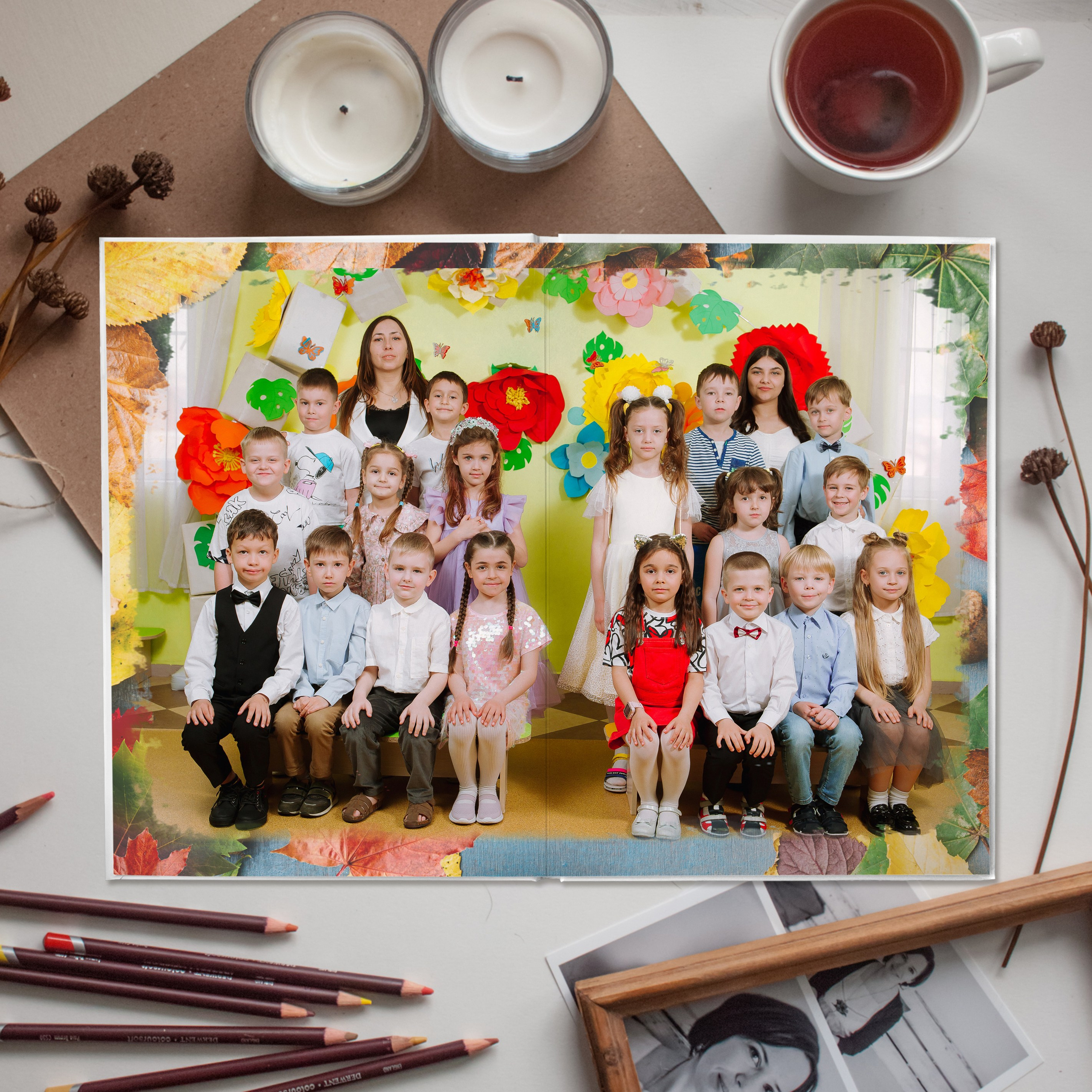 Книга 8 страниц дет сад. Выпускные альбомы Натальи Бутко: Новороссийск, Анапа, Геленджик