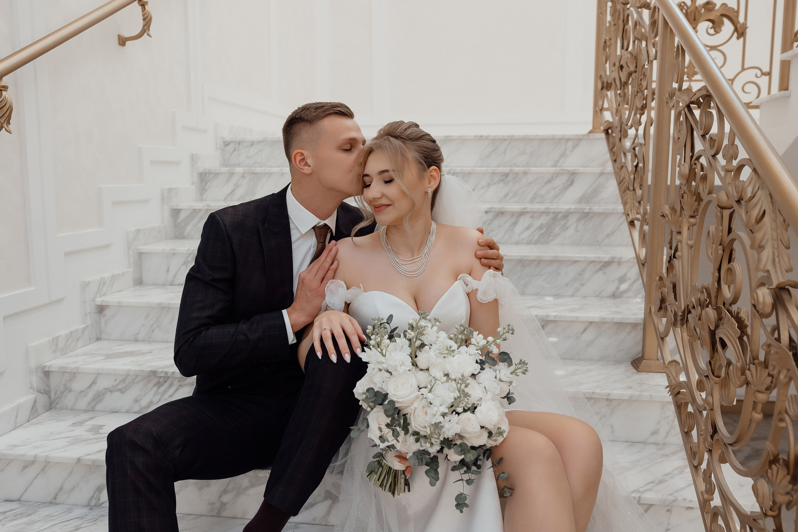 свадебная фотосессия загс южное бутово