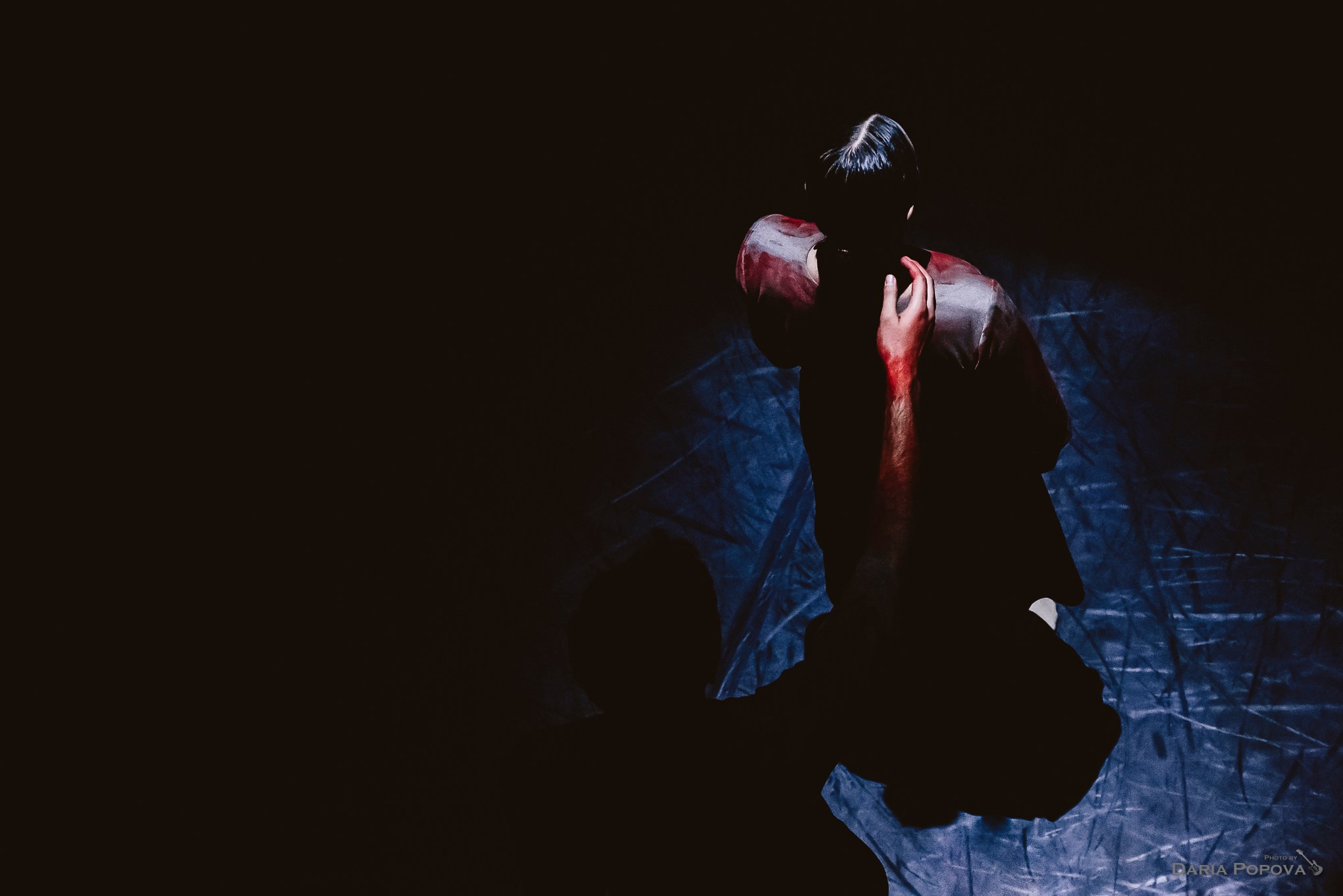 Спектакль «Макбет. История любви.». Художник по свету Максим Сергачев