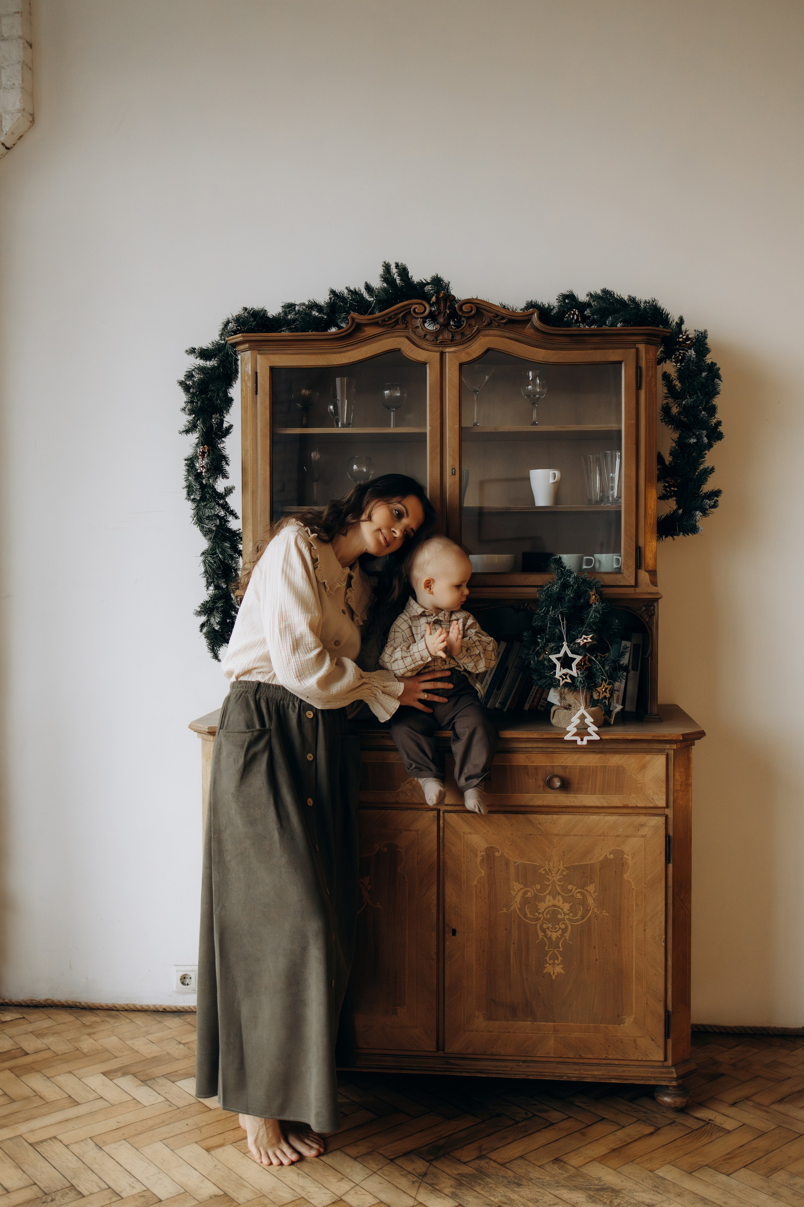 Новогодняя семейная история. Семейный фотограф Москва Юлиана Фетисова