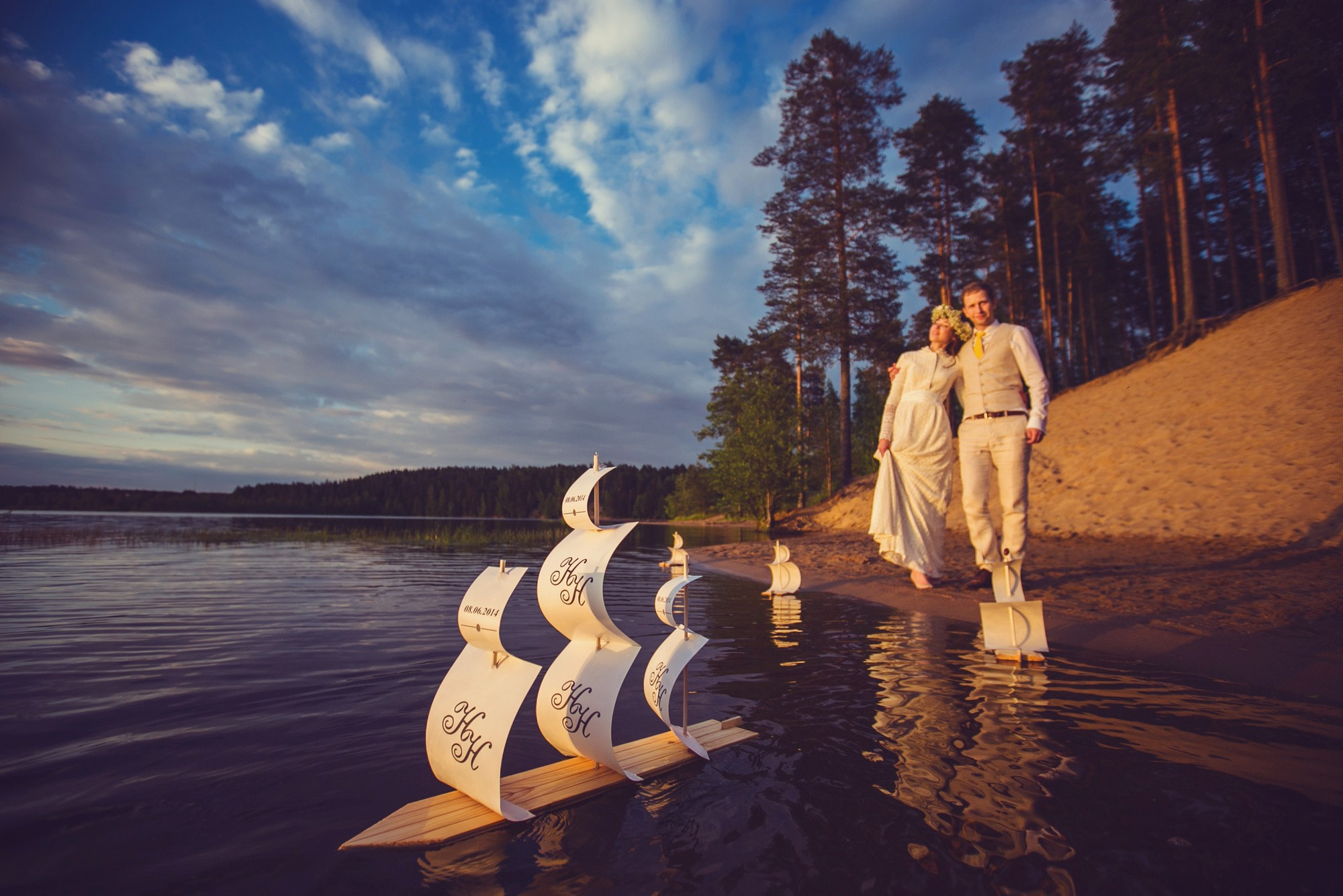 Свадьба в стиле «Рустик». Семейный, портретный и свадебный фотограф в Санкт-Петербурге и Москве