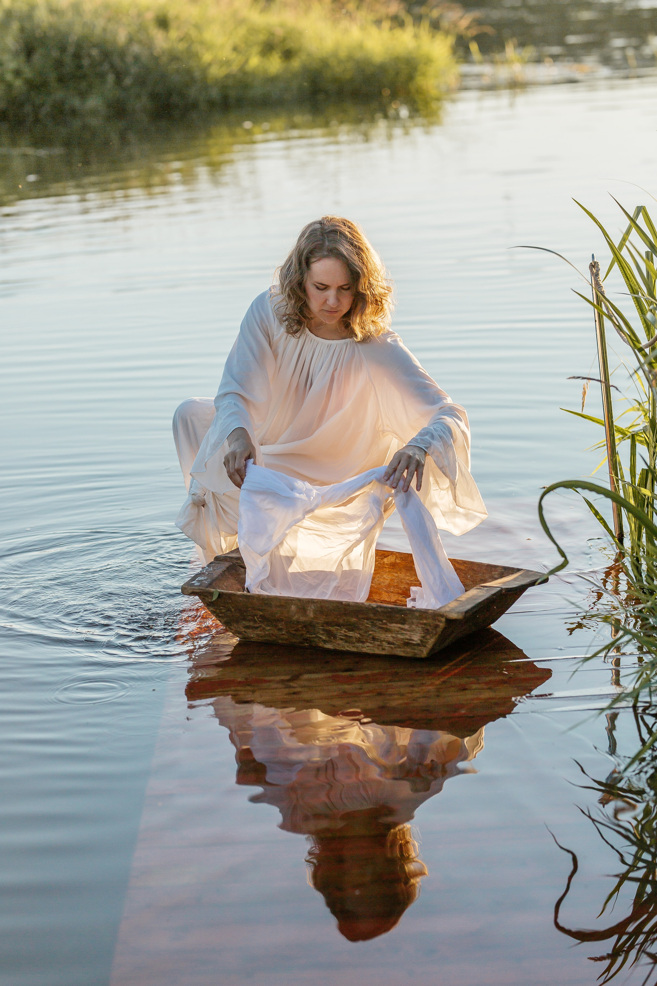 Фотопроект «Стирка на деревне». Фотограф Олеся Бакалина