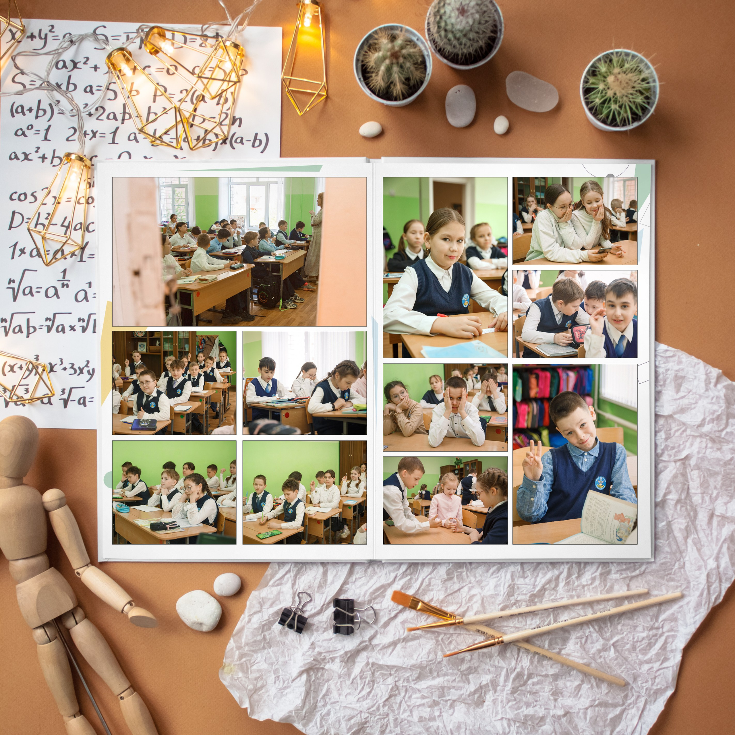 10 разворотов 4кл. Детский, семейный и школьный фотограф Светлана Волжанина