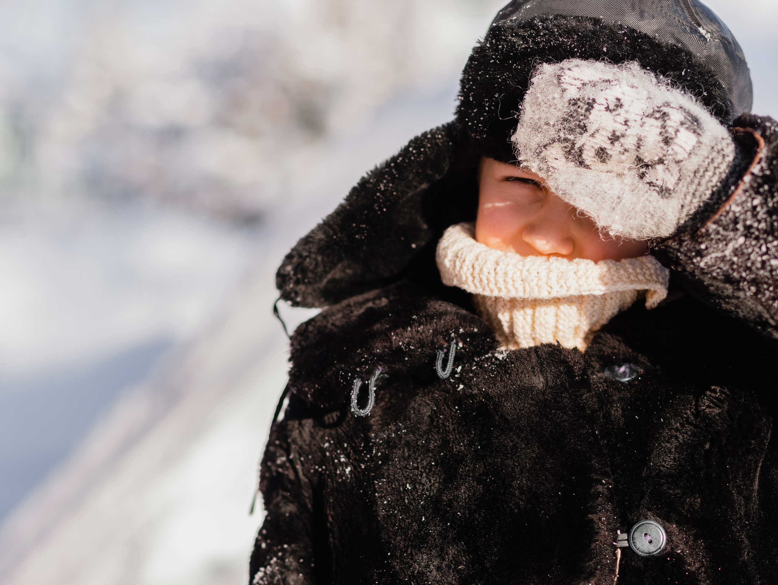 Морозное деревенское утро. Семейный фотограф в Санкт-Петербурге Ирина Иванова