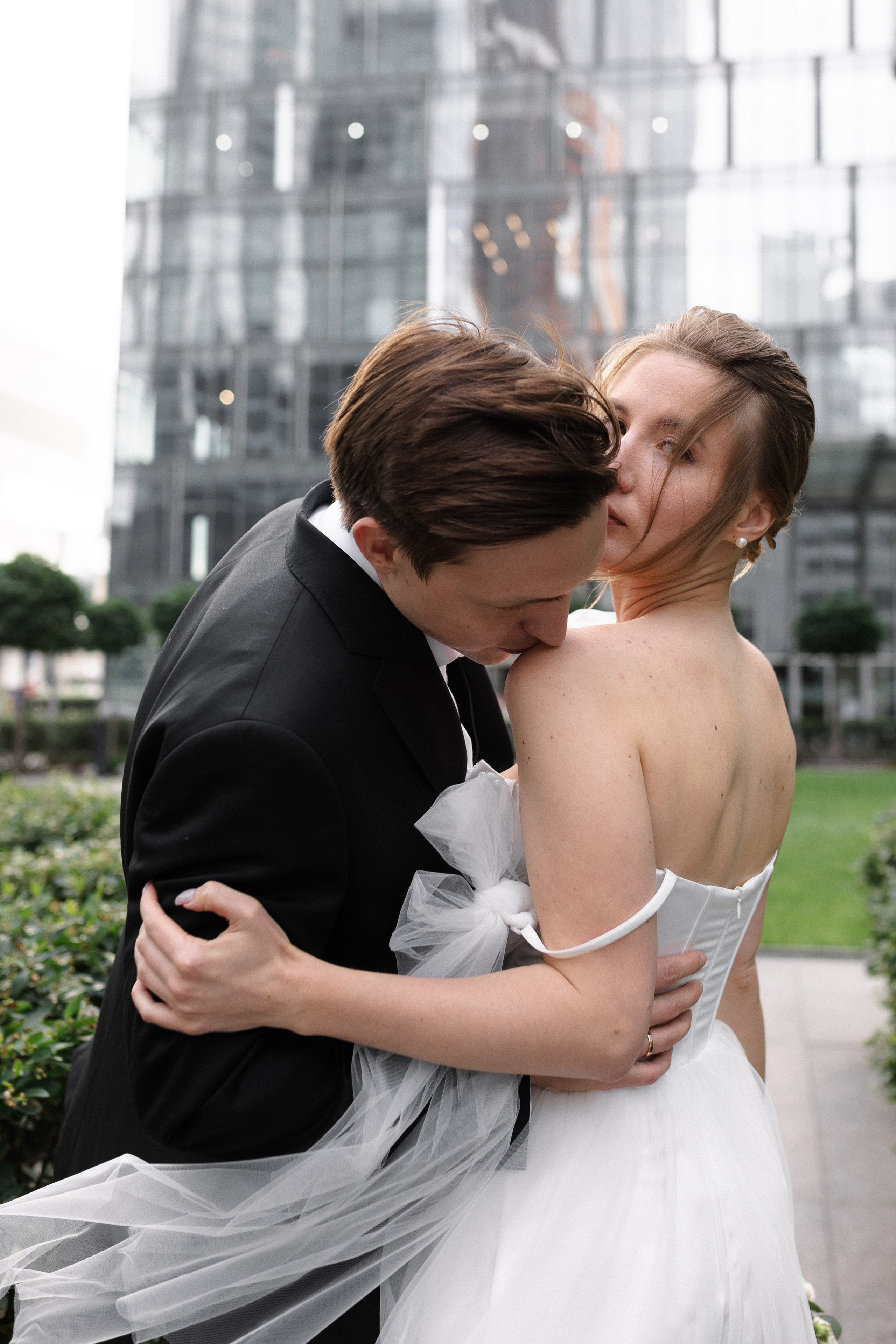 Свадебная фотосессия в Москва-Сити/регистрация в Panorama 360. Свадебный фотограф в Москве Мария Крош