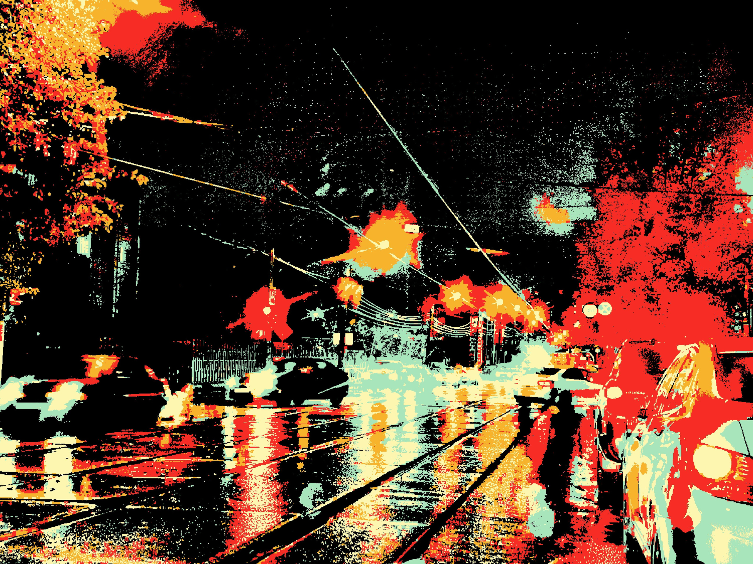 Визуальный арт пиксельный художник Василь Пиксель