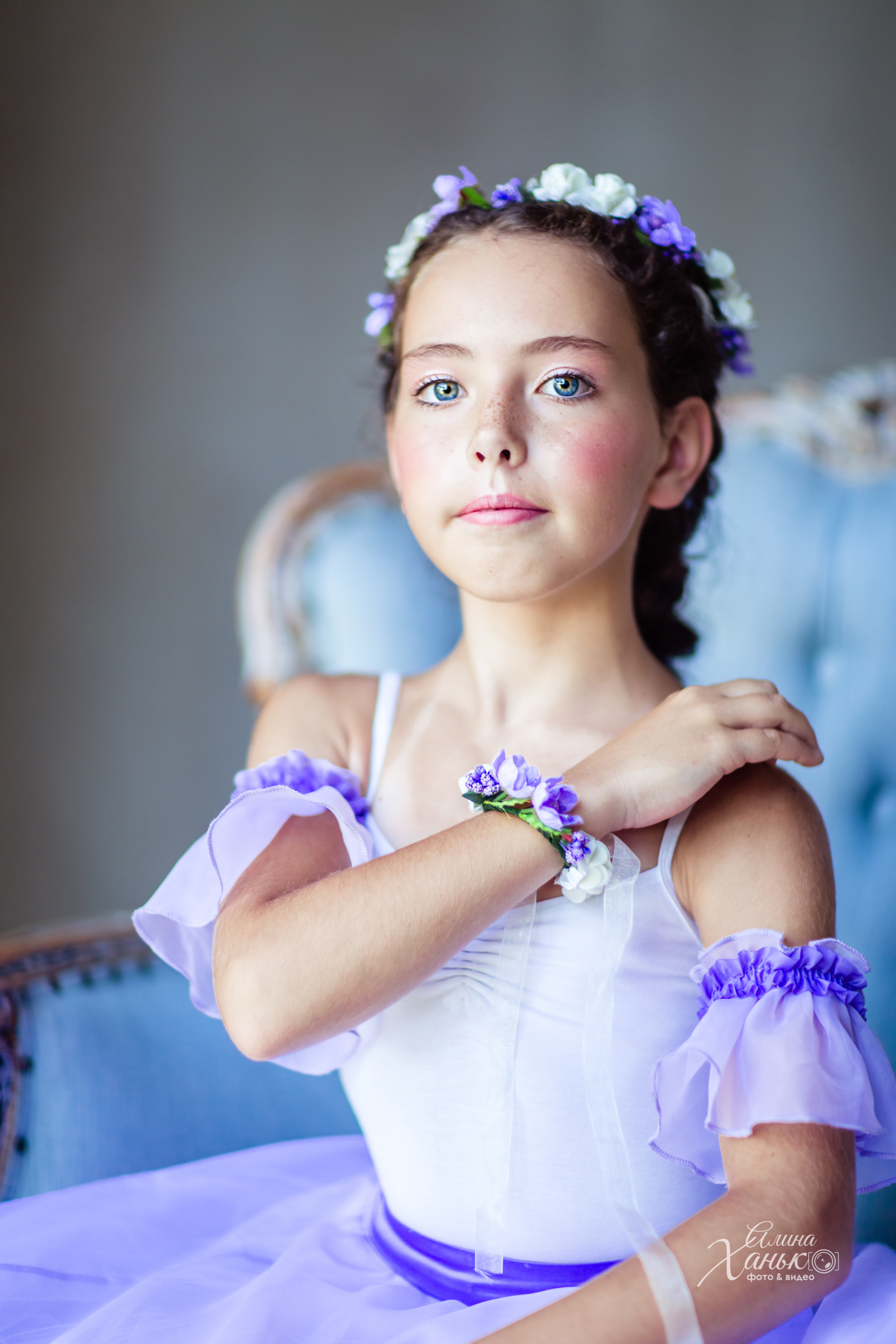 Цветочные венки на голову и запястья напрокат. Балетный фотограф Алина Ханько — Душа Балета