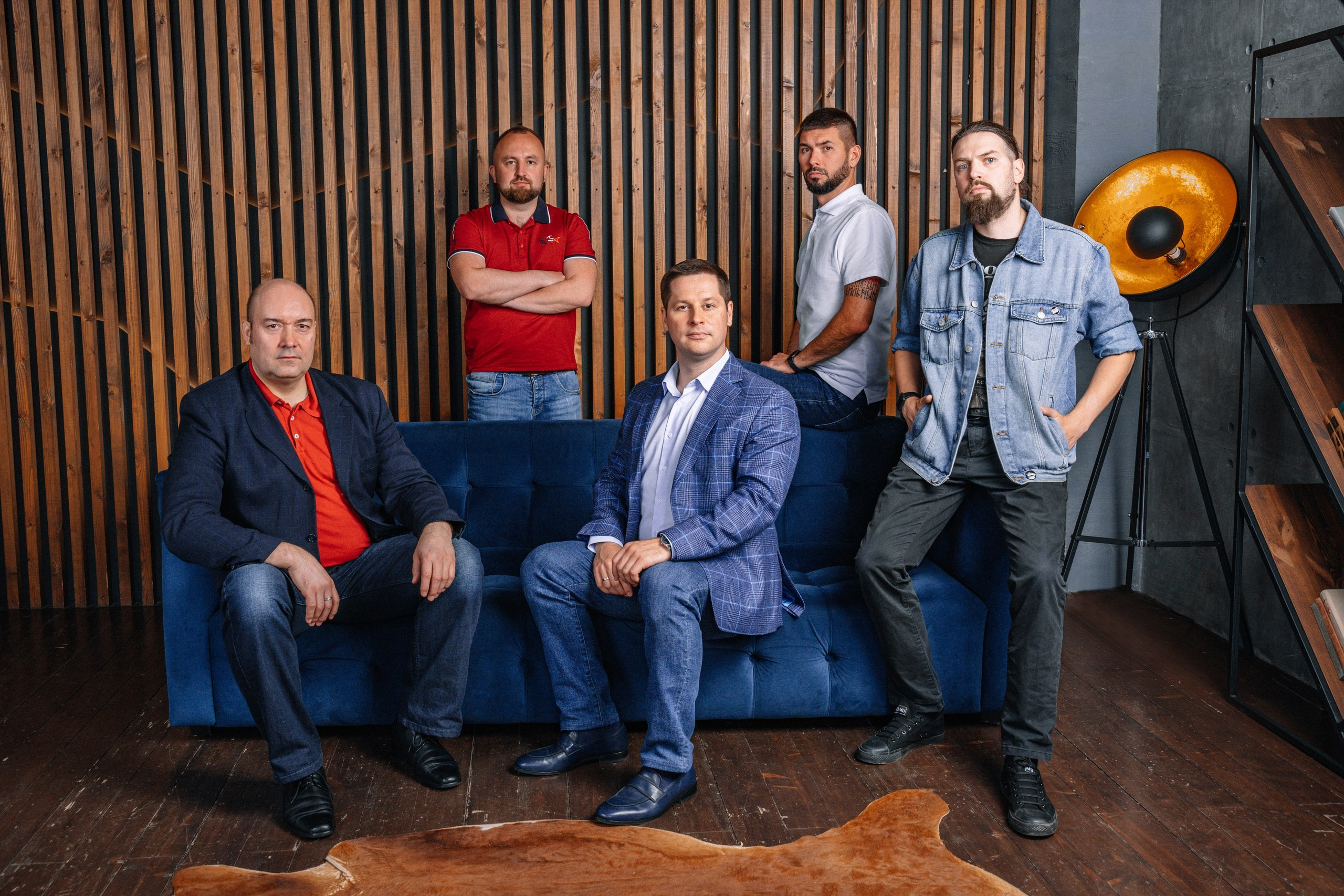 Бизнес фотосессия для строительной компании