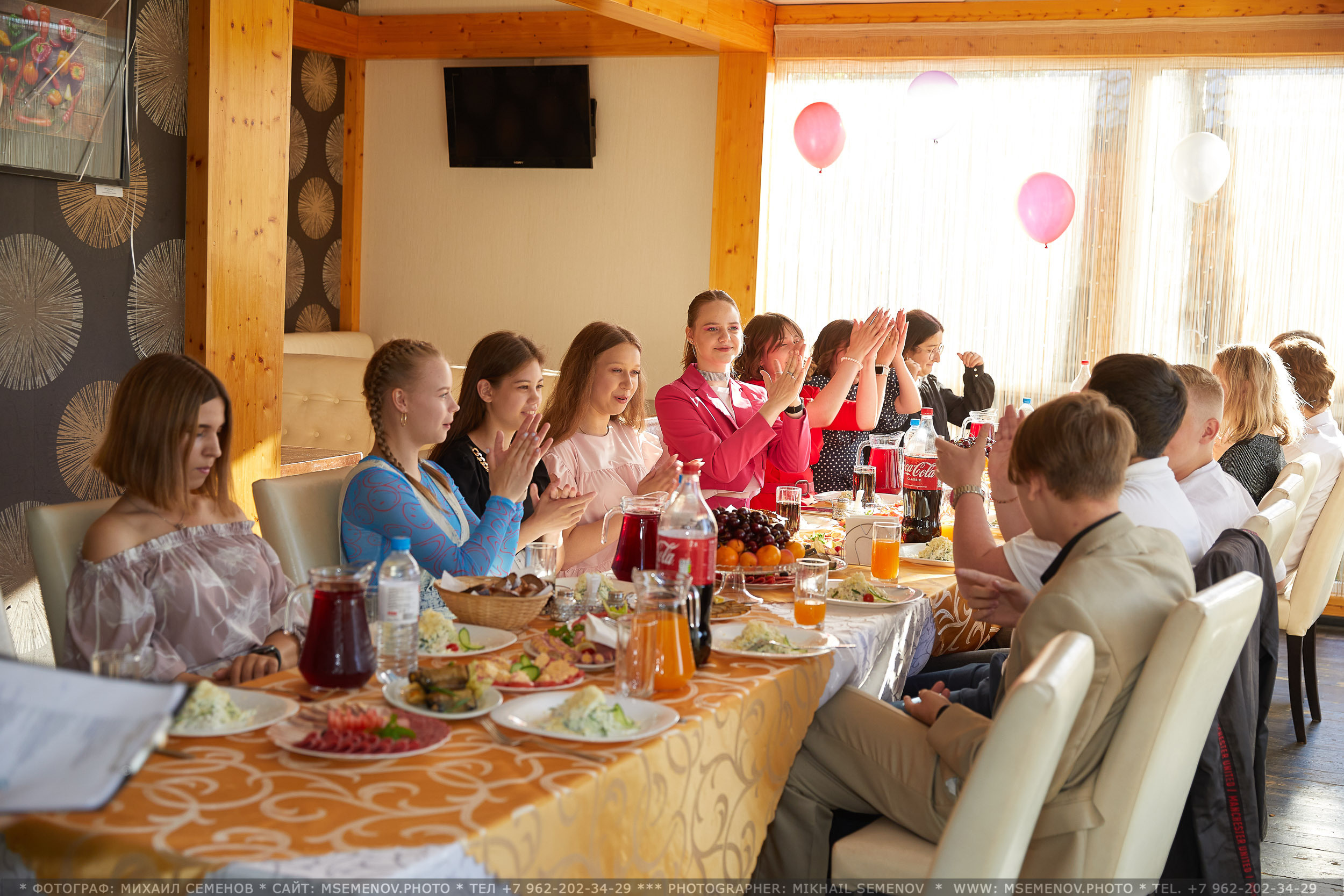 Выпускной. Photographer for business Mikhail Semenov. Aqua photo studio, photo school