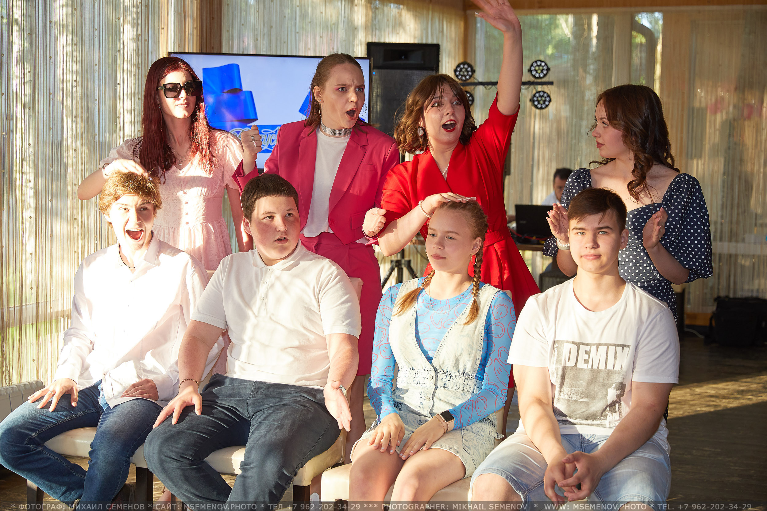 Выпускной. Photographer for business Mikhail Semenov. Aqua photo studio, photo school