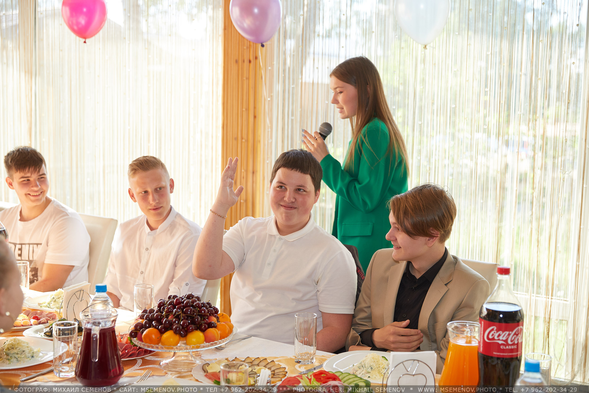 Выпускной. Photographer for business Mikhail Semenov. Aqua photo studio, photo school