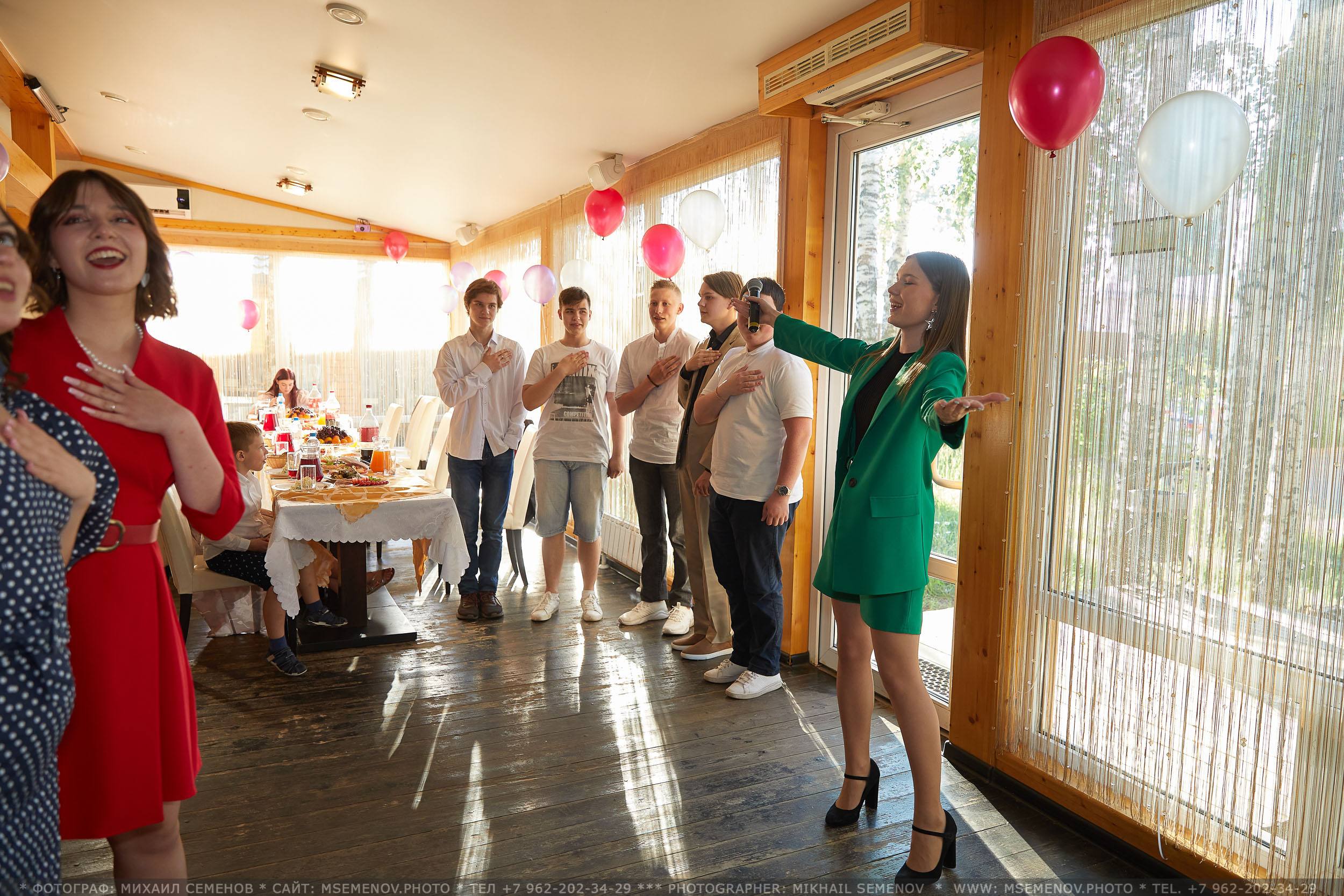 Выпускной. Photographer for business Mikhail Semenov. Aqua photo studio, photo school