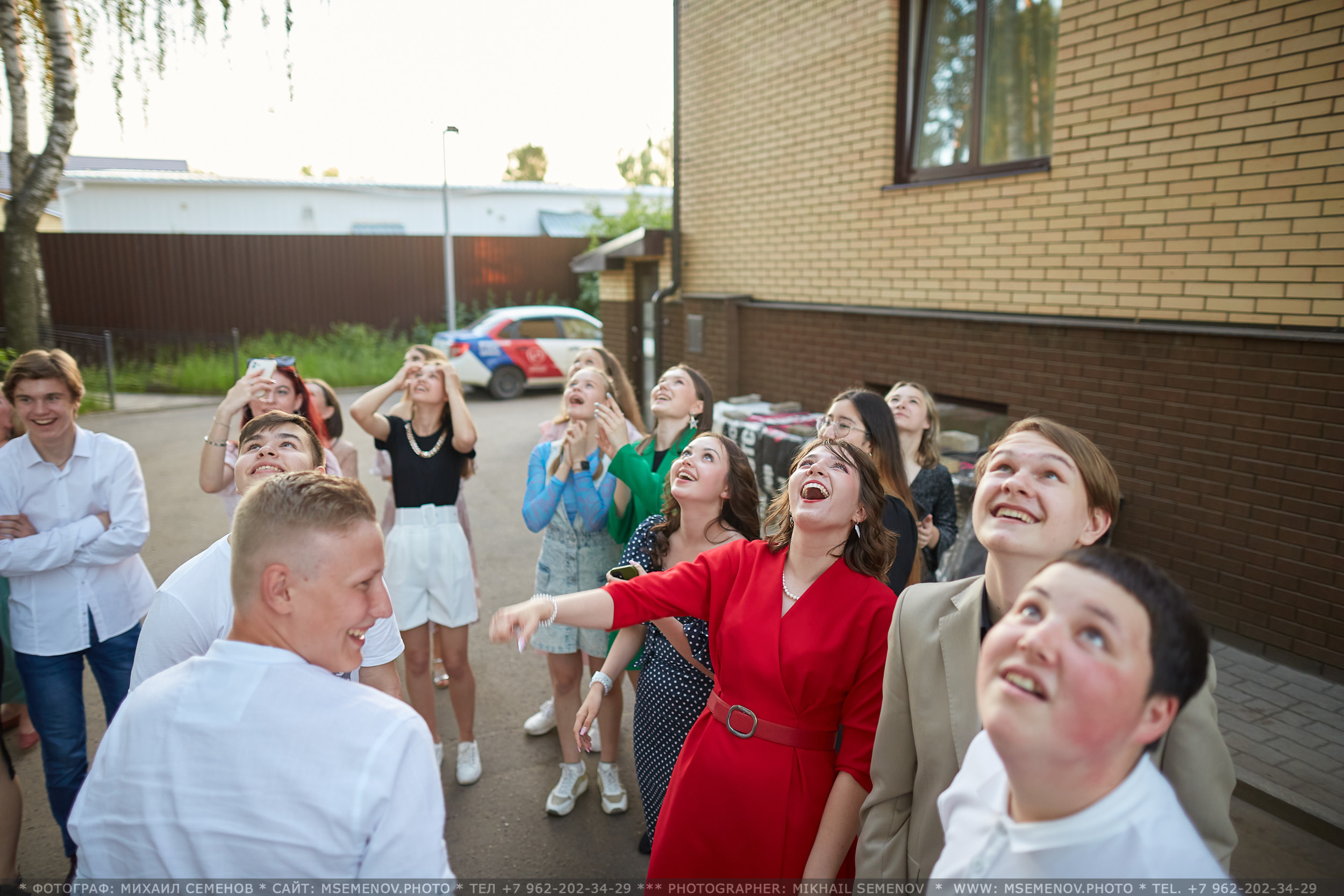 Выпускной. Photographer for business Mikhail Semenov. Aqua photo studio, photo school