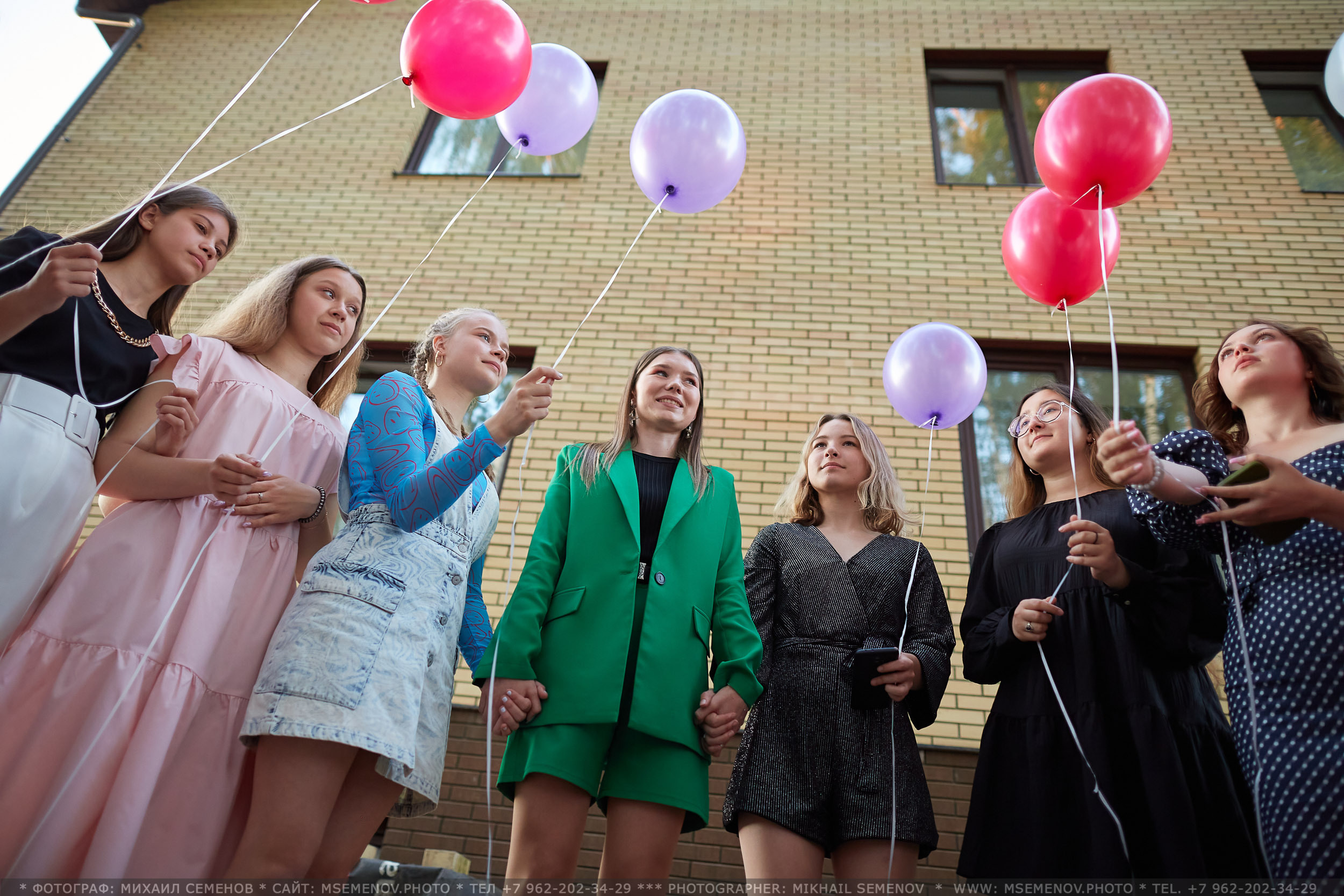 Выпускной. Photographer for business Mikhail Semenov. Aqua photo studio, photo school