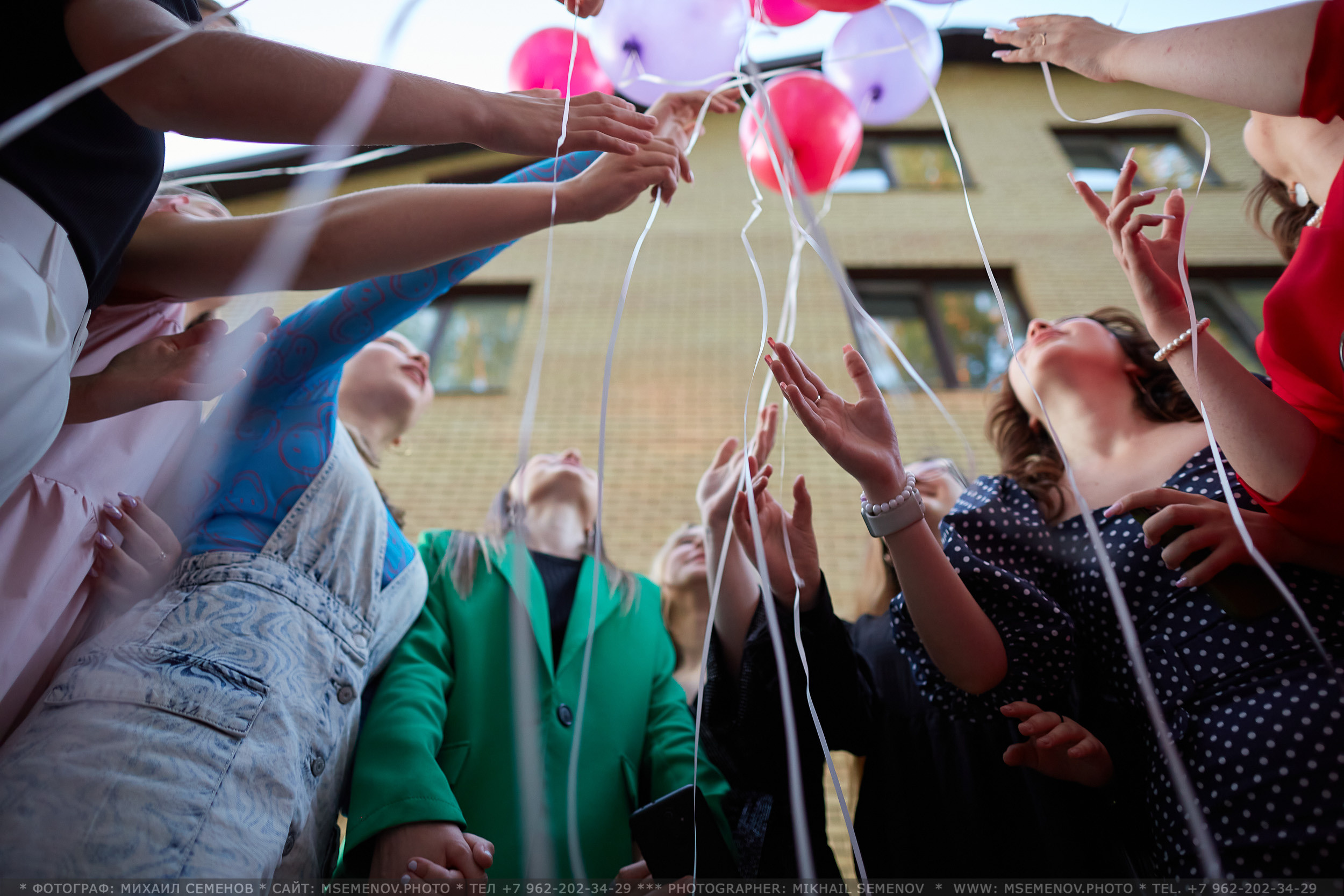 Выпускной. Photographer for business Mikhail Semenov. Aqua photo studio, photo school
