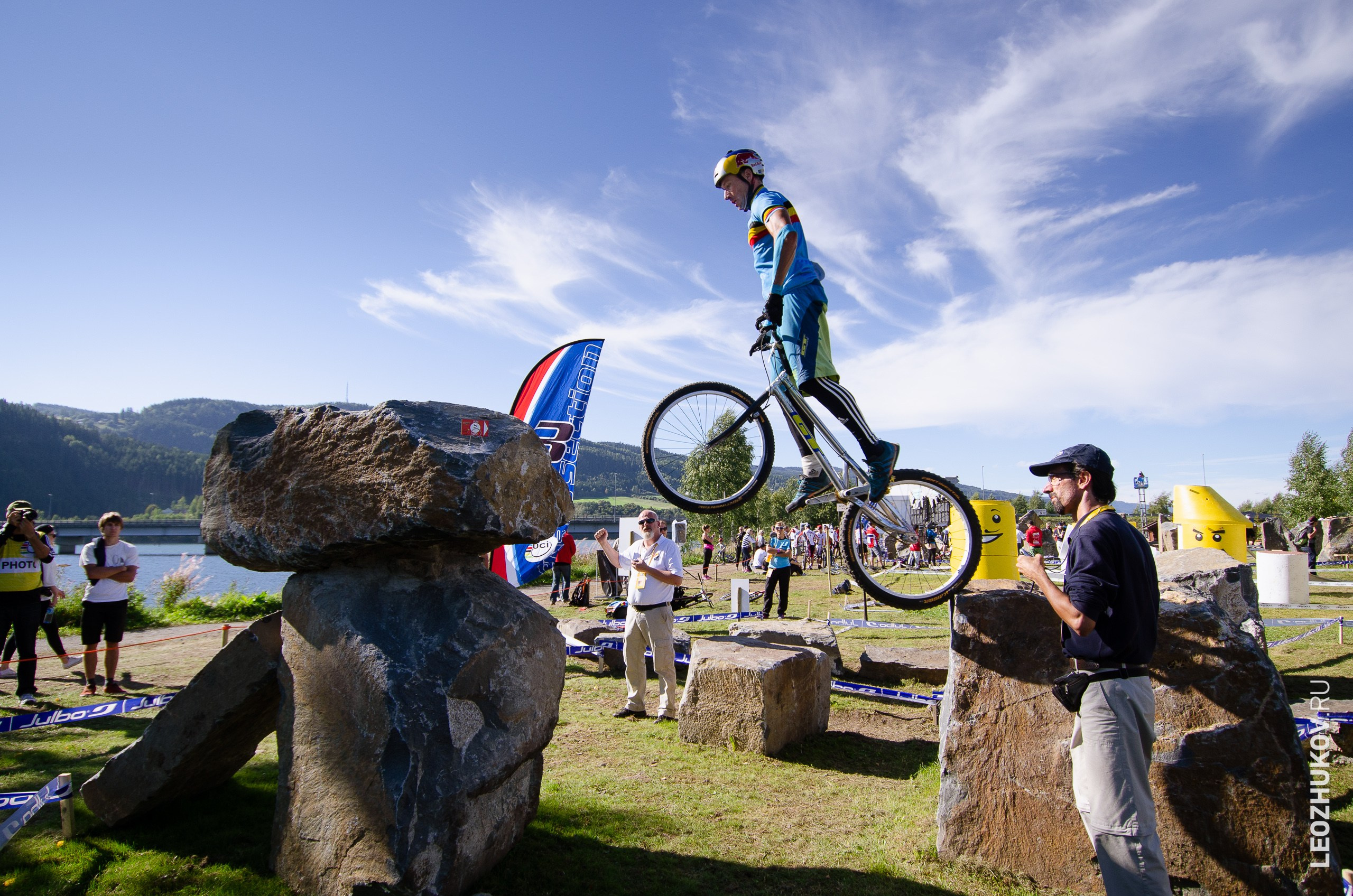 UCI Trials World Championships 2014. Sports photographer Leonid Zhukov