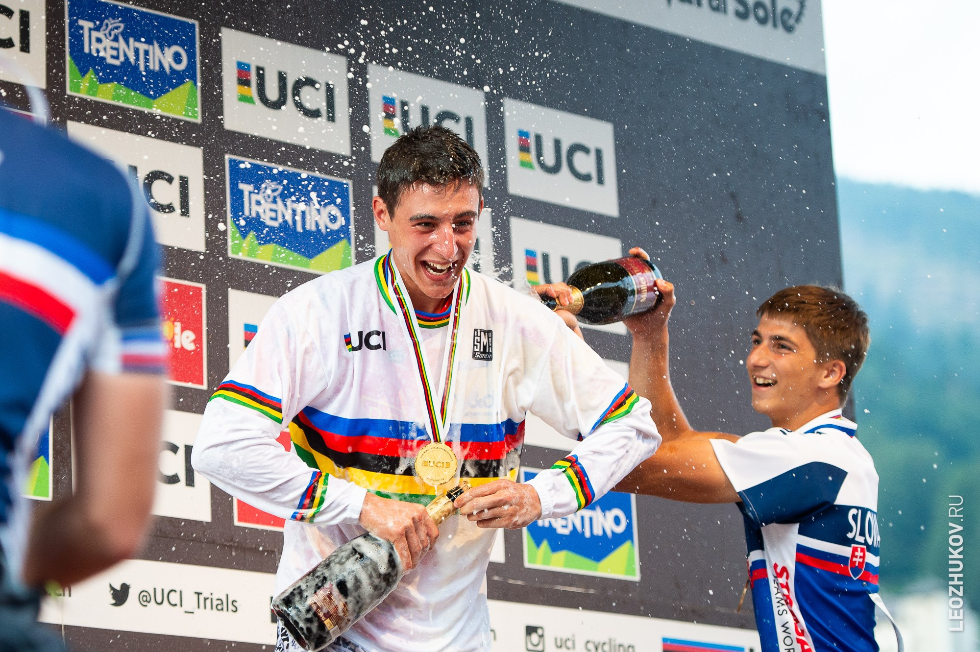 UCI Trials World Championships 2016 — finals. Sports photographer Leonid Zhukov
