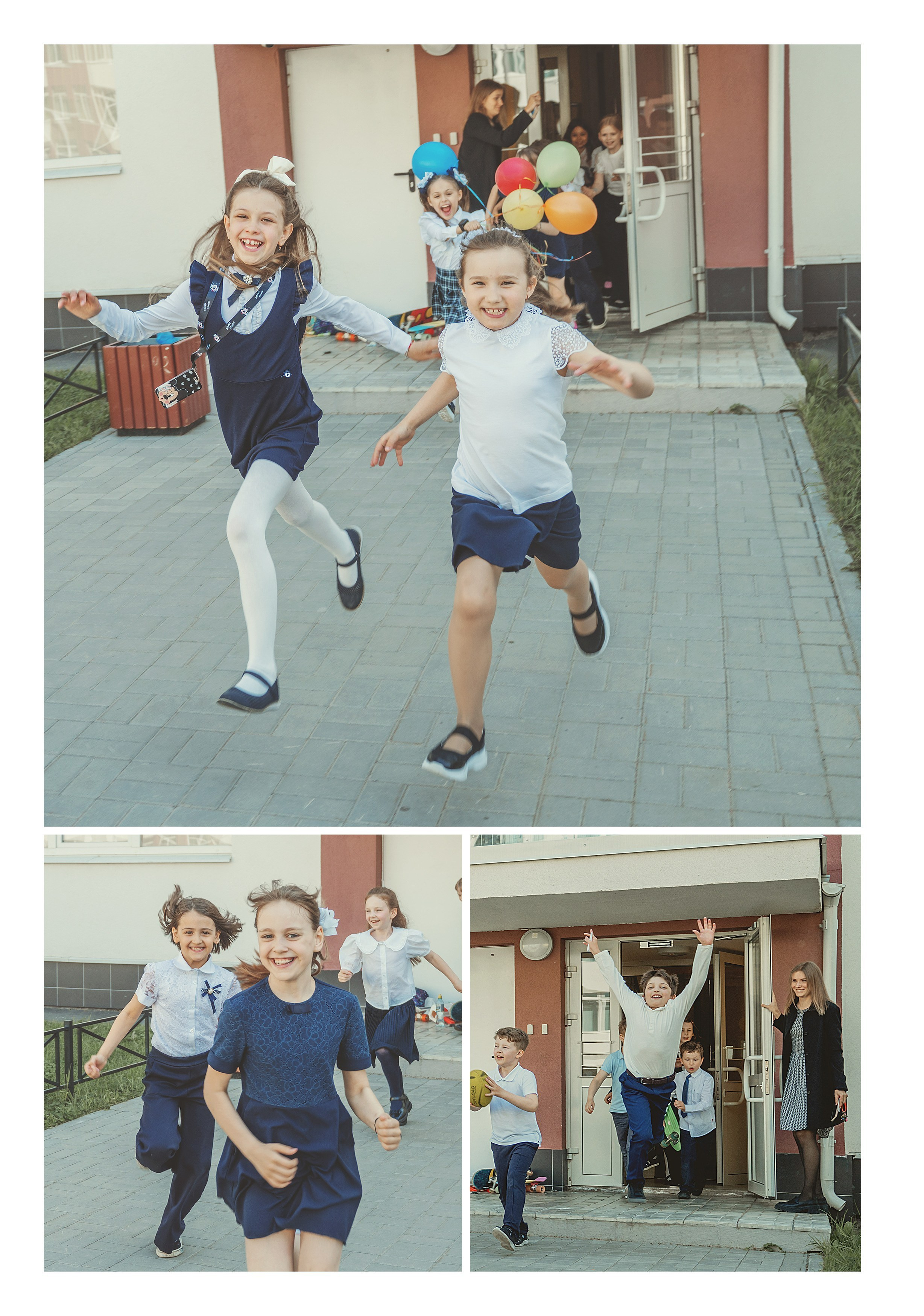 Выпускные альбомы для школ. Семейный и детский фотограф Марина Тувиста в Санкт-Петербурге