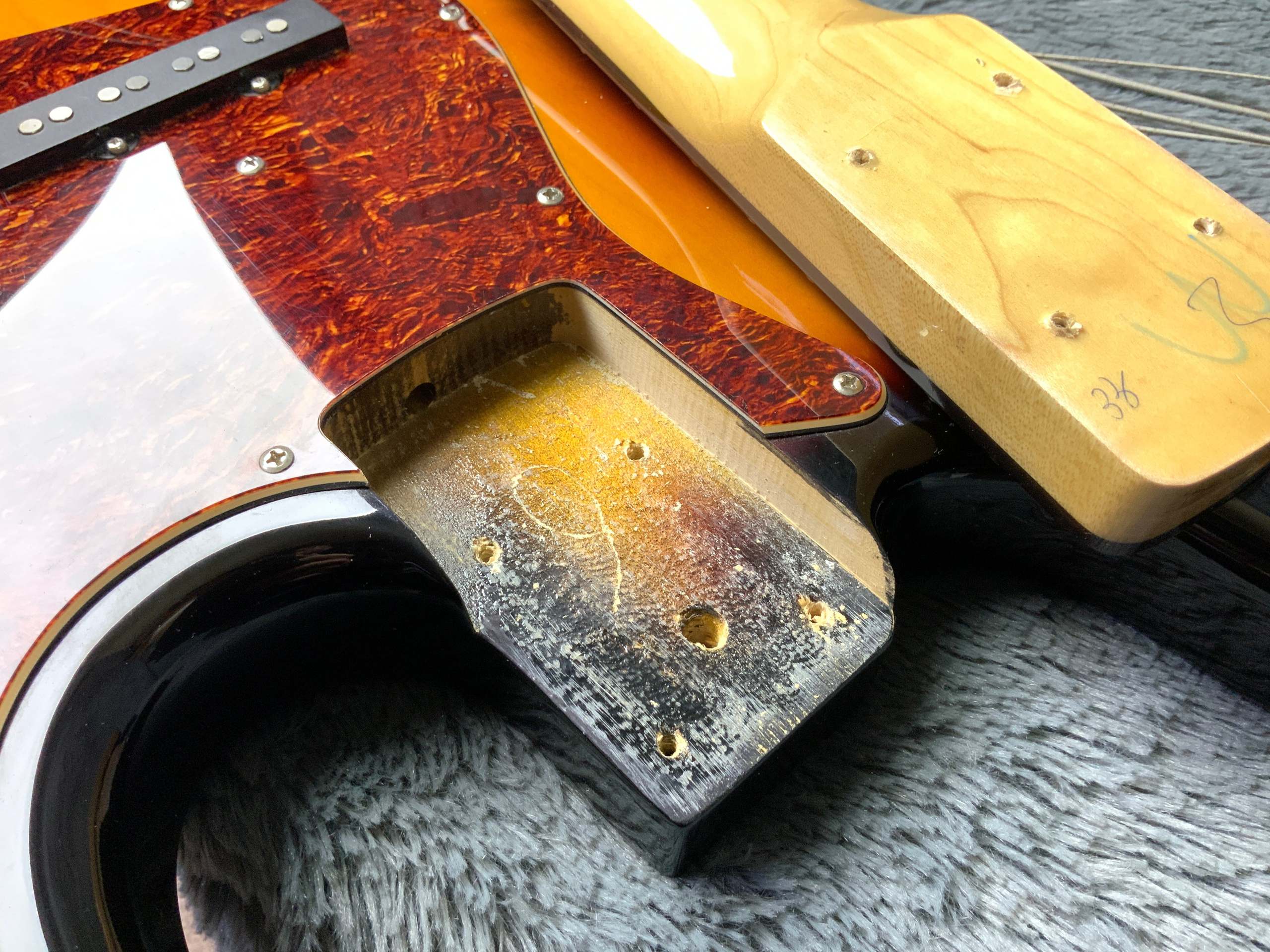 Grass Roots Jazz Bass by ESP China