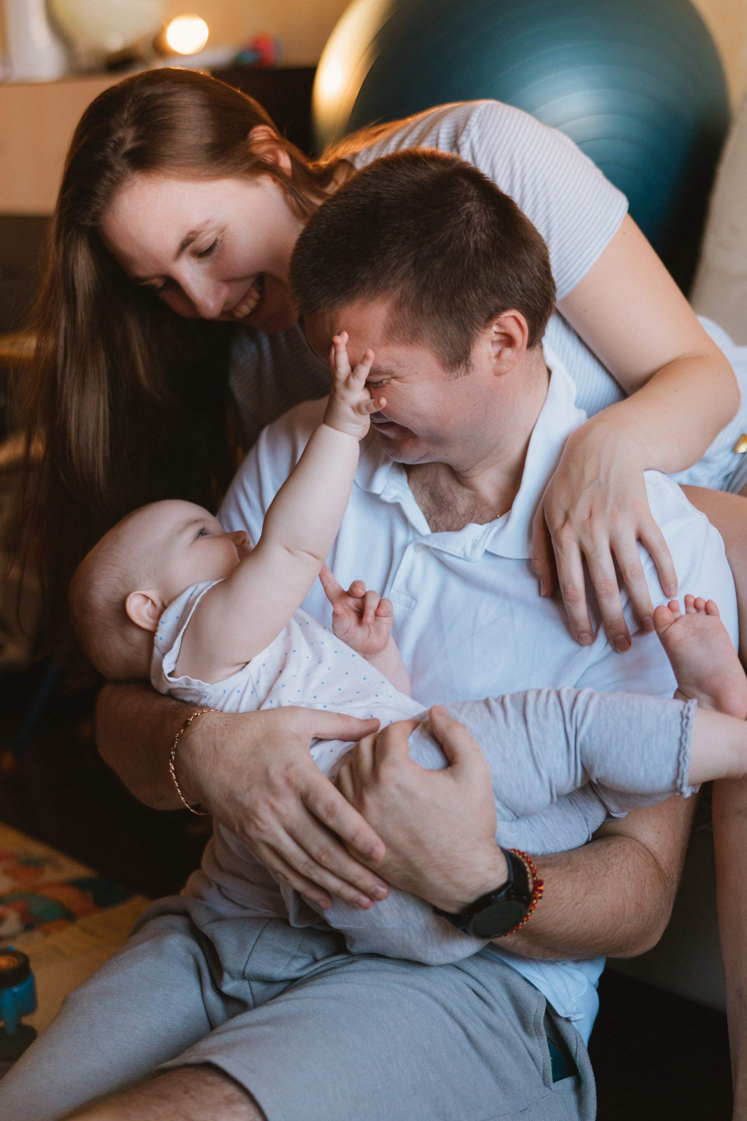 Веселая домашняя фотосессия. Детский, семейный и ньюборн фотограф в Москве Юлия Шуарт