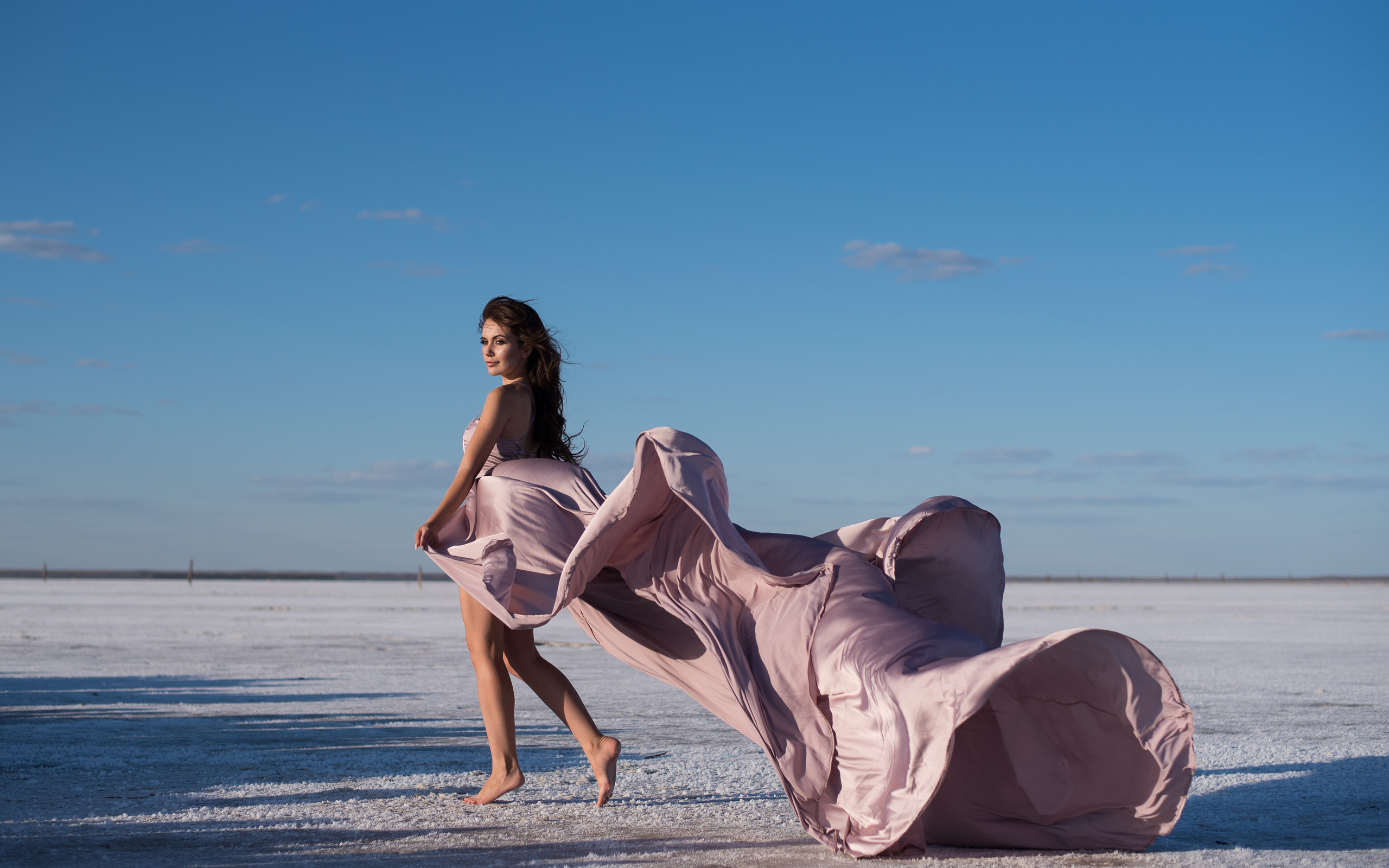 Творческая фотосессия на озере Баскунчак ©OlgaBerezovskaya