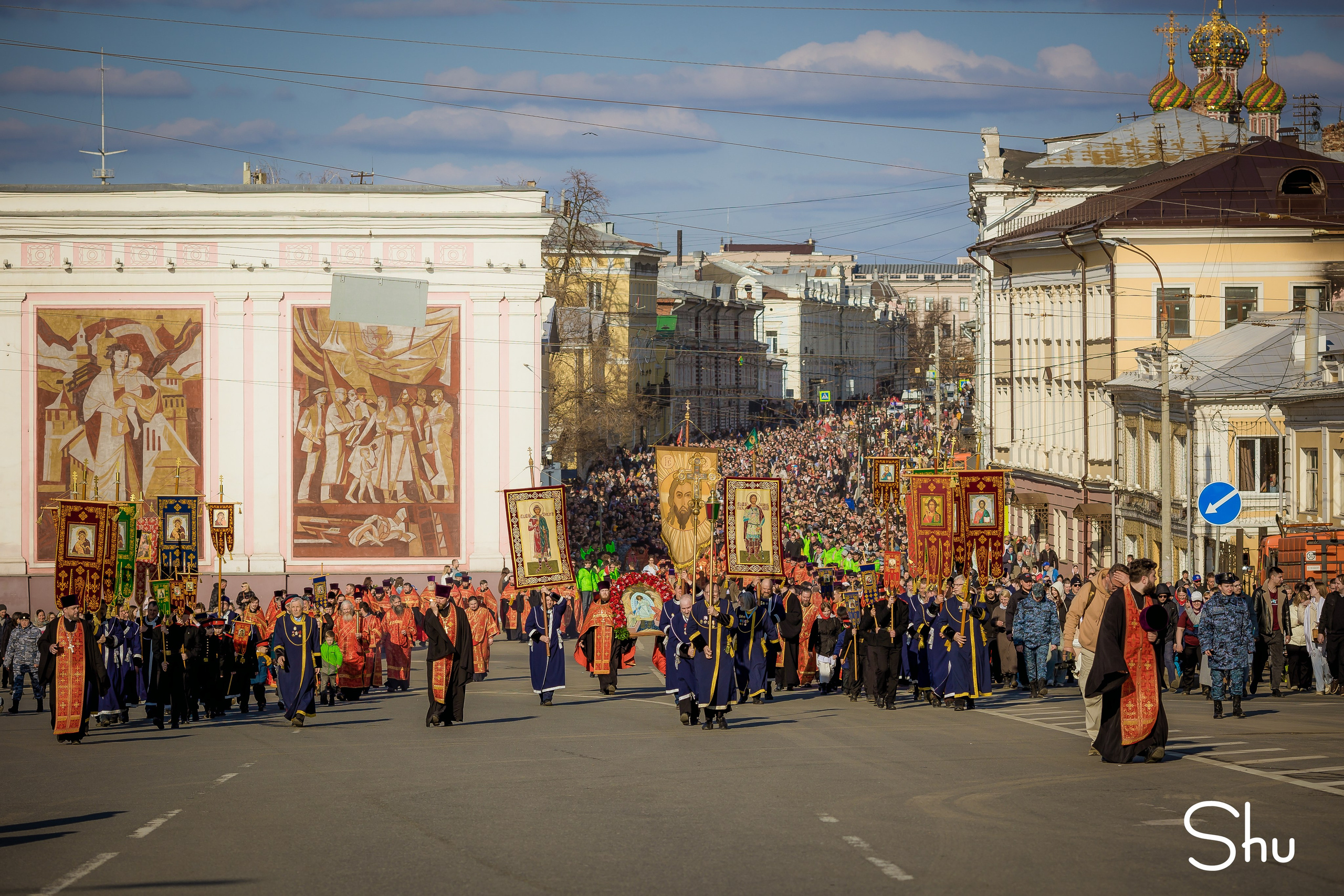 Крестный ход в Нижнем Новгороде