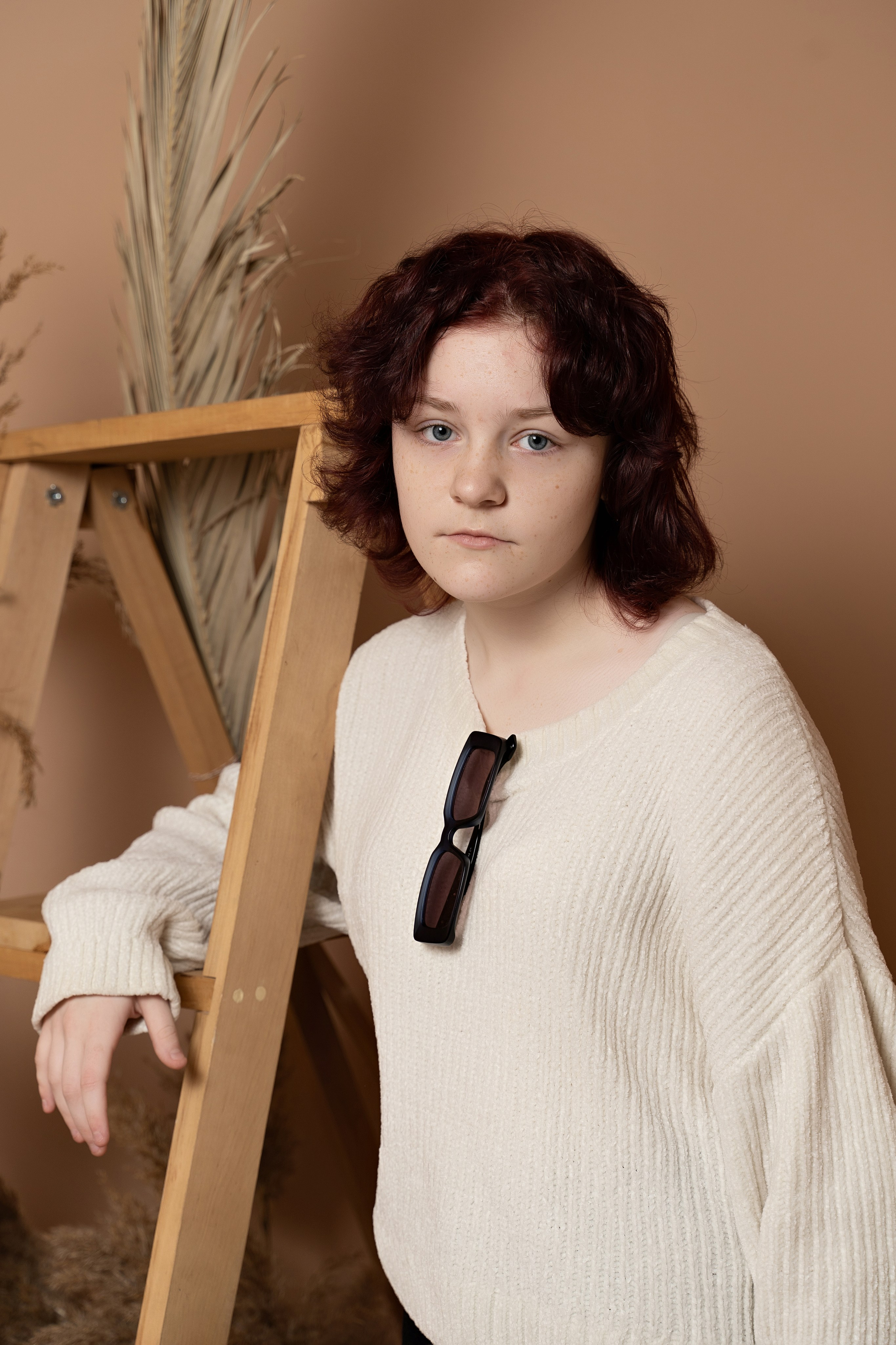 Студийная фотосессия для школьного выпускного альбома Жанна Бакунович