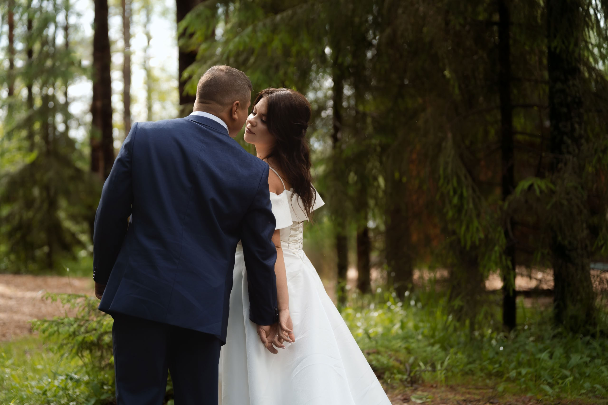 Мария и Михаил — прогулка у озера и церемония. Свадебный фотограф Дмитрий Родионов — Санкт-Петербург и Ленинградская область