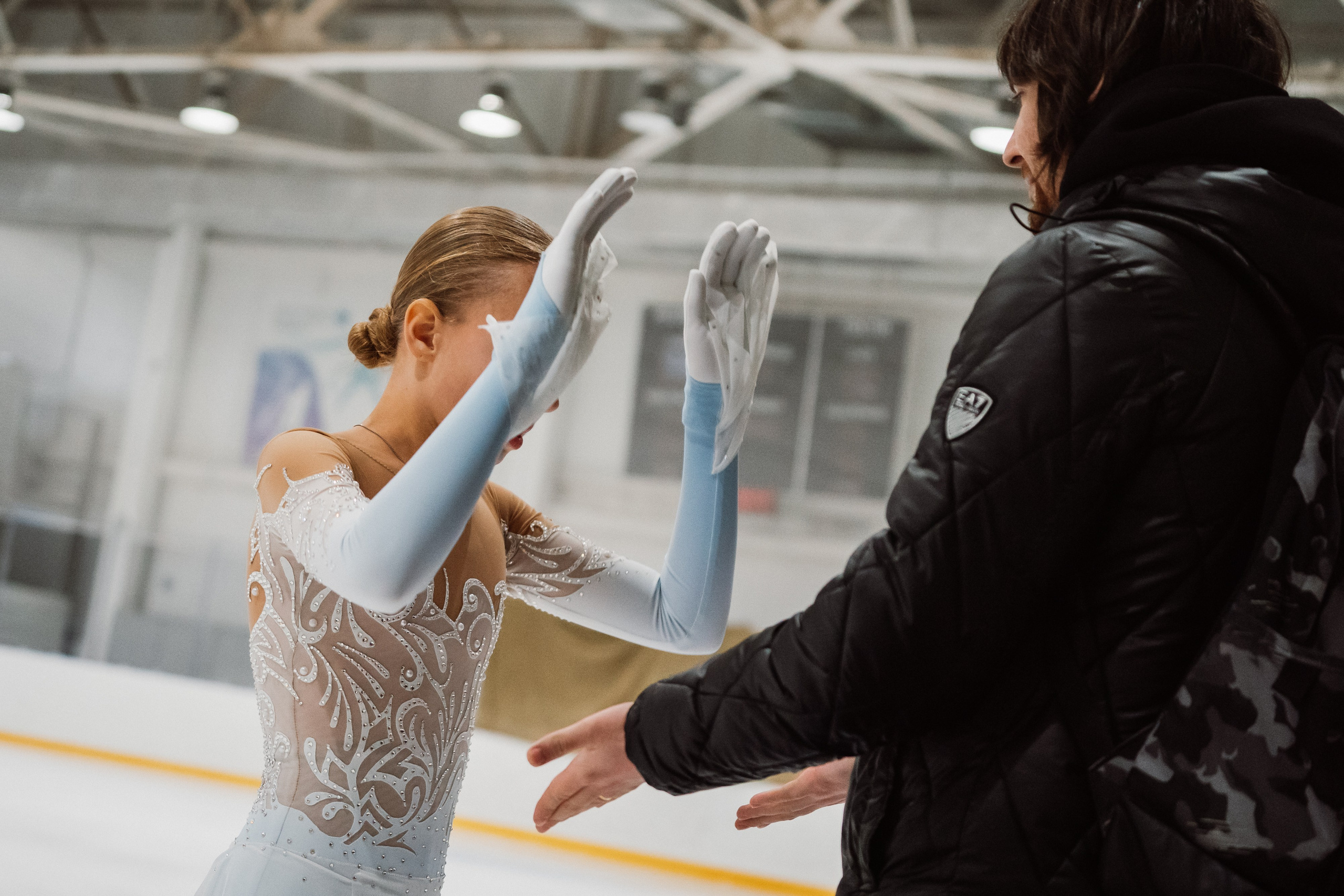 Соревнования по фигурному катанию на призы ФФКК НСО. Воробьева Ксения — Спортивный и танцевальный фотограф Новосибирск