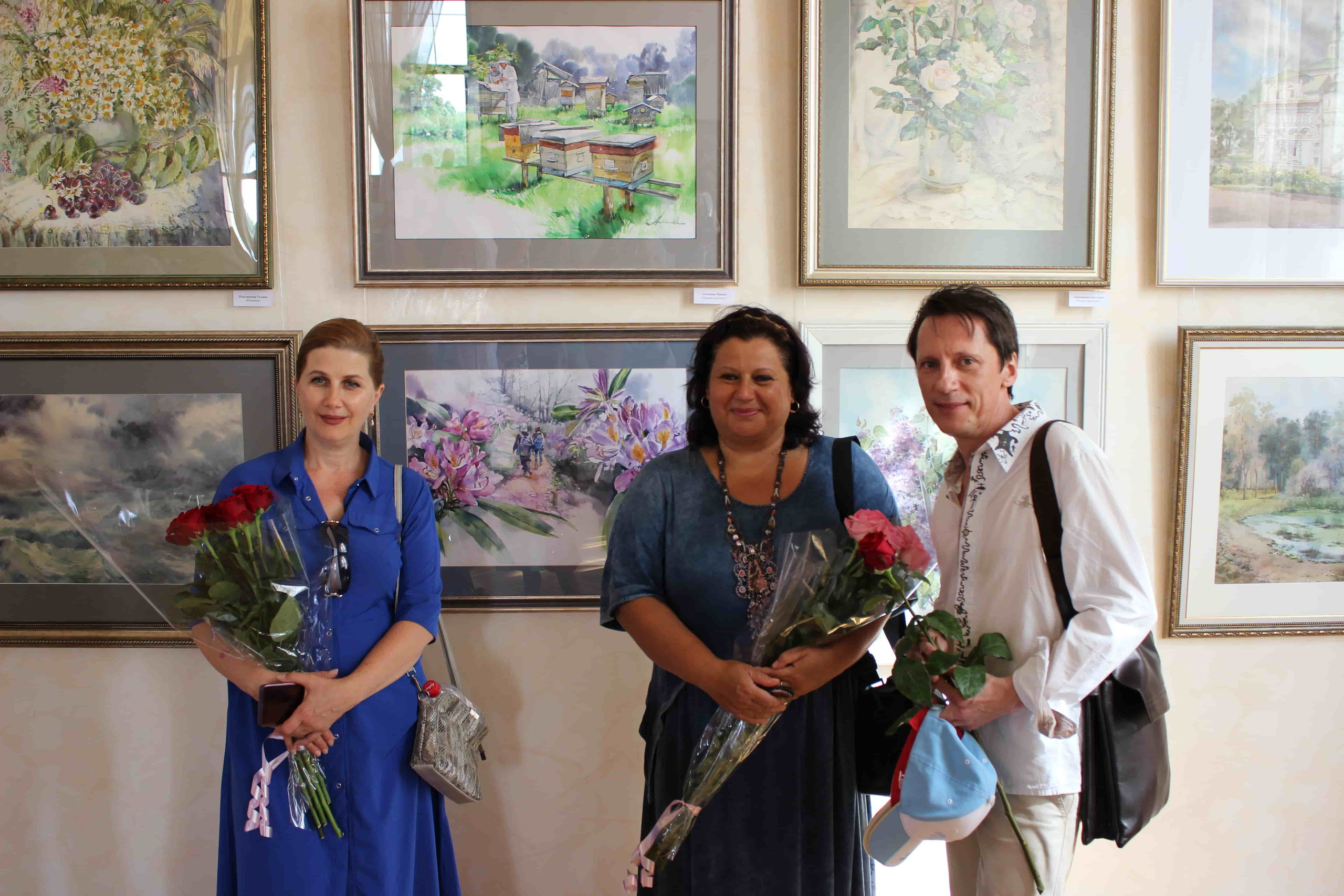 АКВАРЕЛЬ 2019 ГРУППА. Свет акварели Галины Поплавской