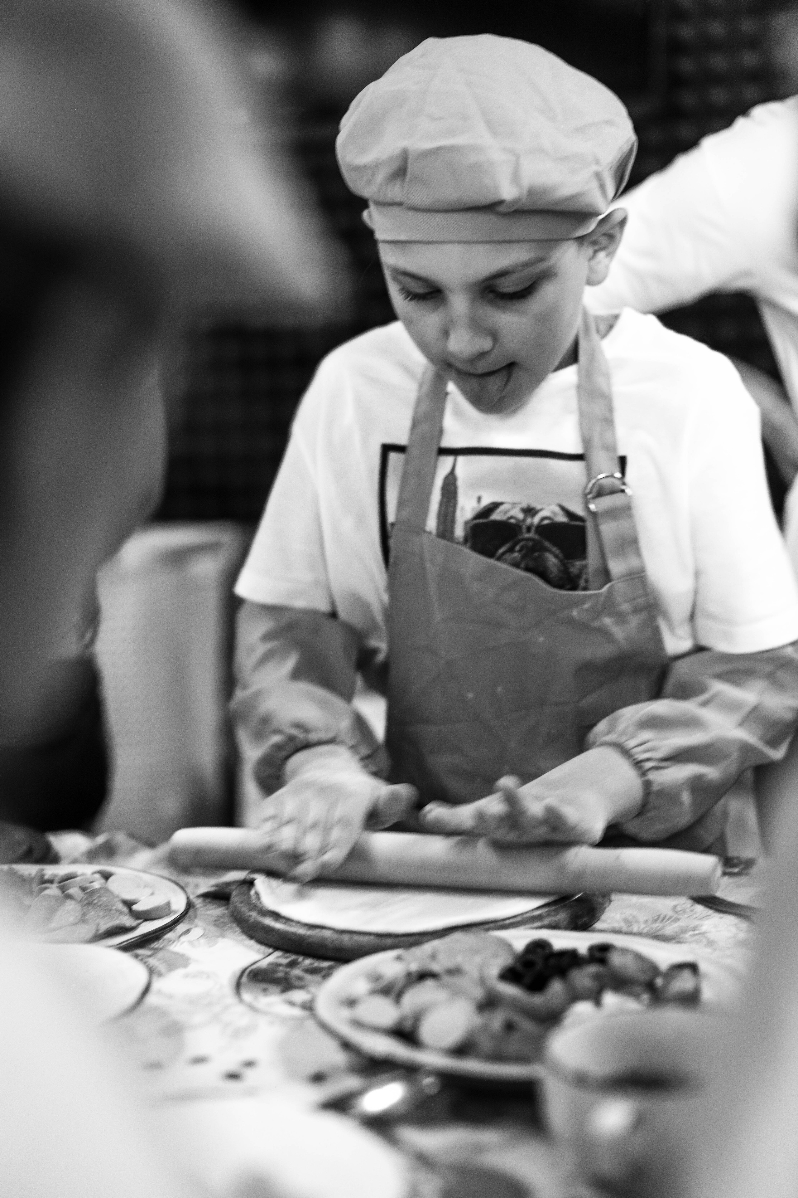 Мастер-класс по приготовлению пиццы. Фотограф — художник в Москве Васильева Юлия