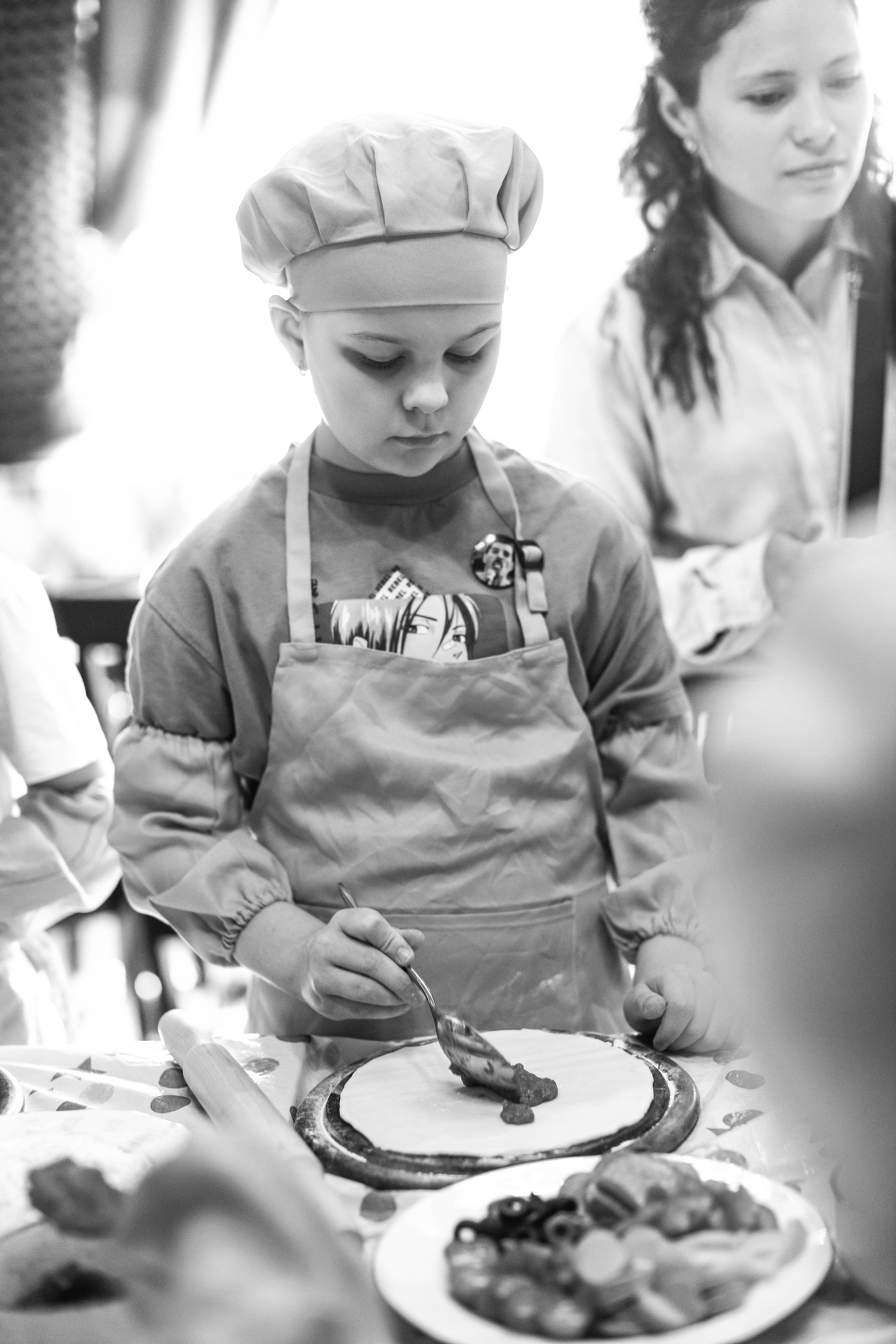 Мастер-класс по приготовлению пиццы. Фотограф — художник в Москве Васильева Юлия