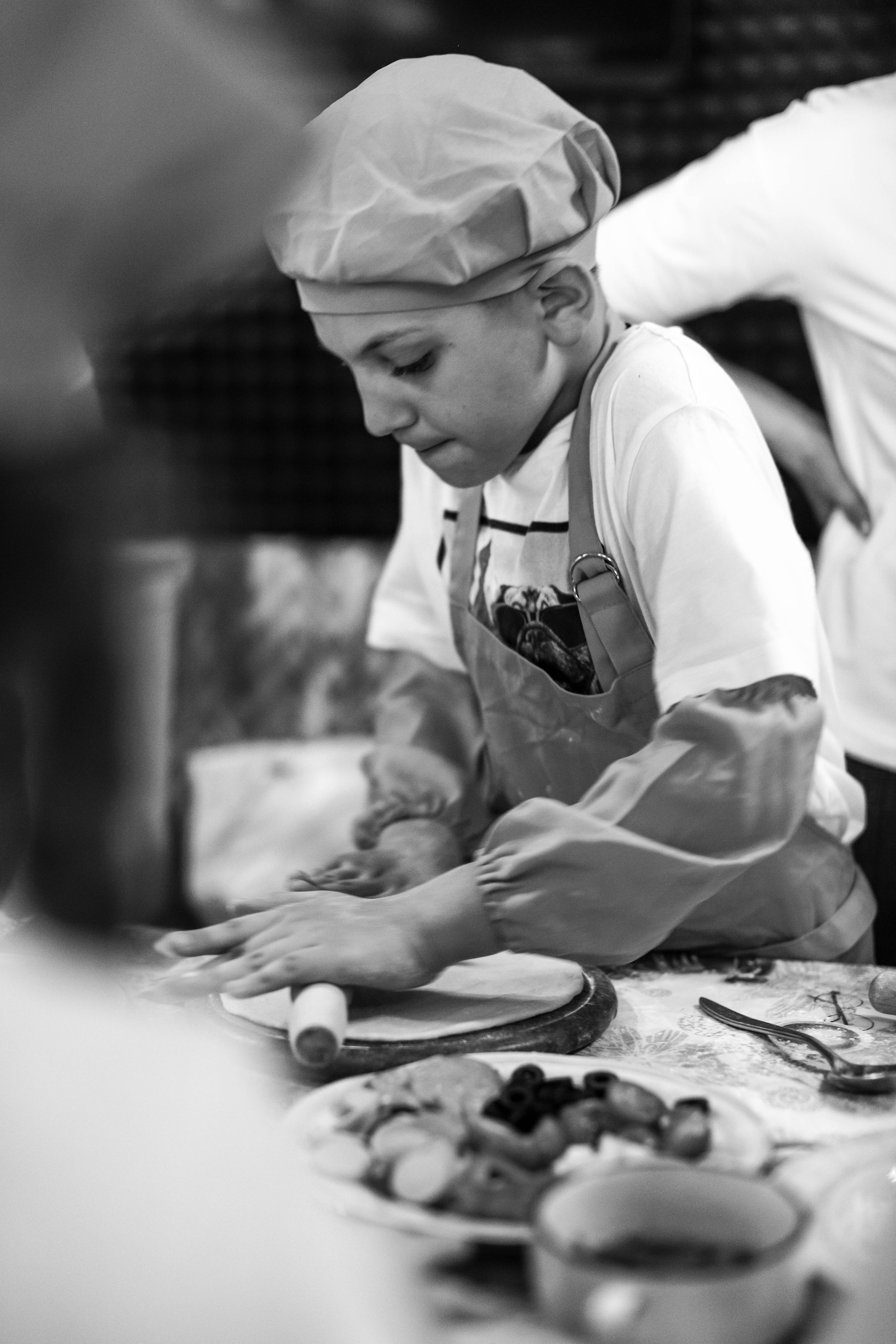 Мастер-класс по приготовлению пиццы. Фотограф — художник в Москве Васильева Юлия