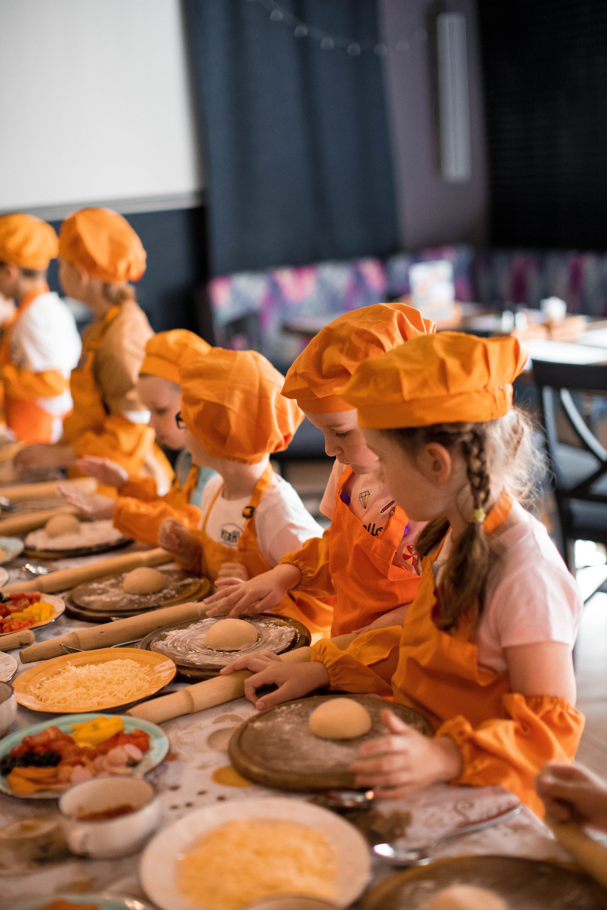 Мастер-класс по приготовлению пиццы. Фотограф — художник в Москве Васильева Юлия