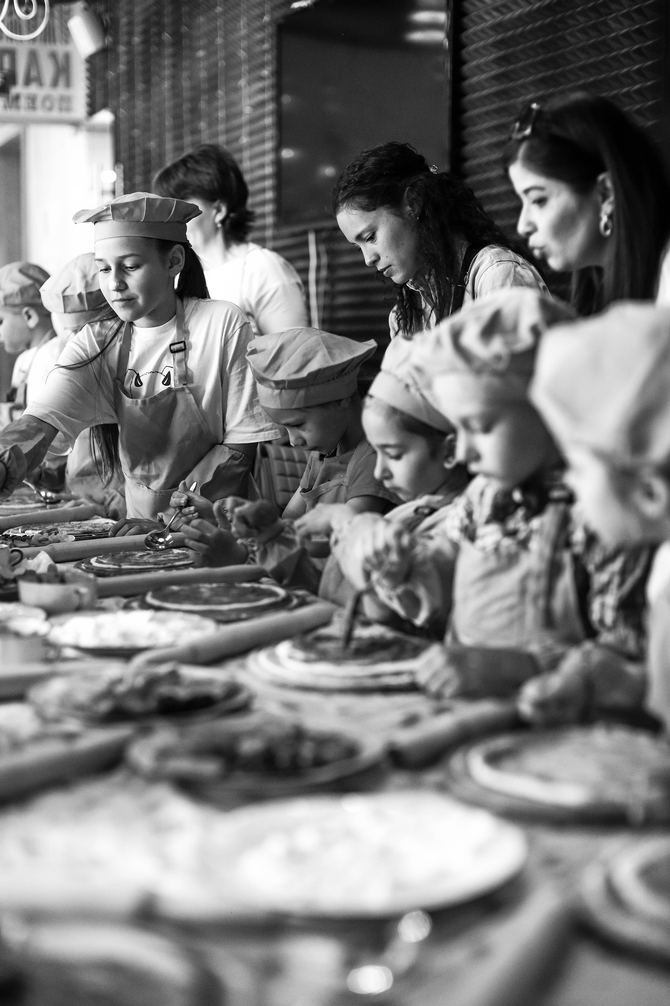 Мастер-класс по приготовлению пиццы. Фотограф — художник в Москве Васильева Юлия