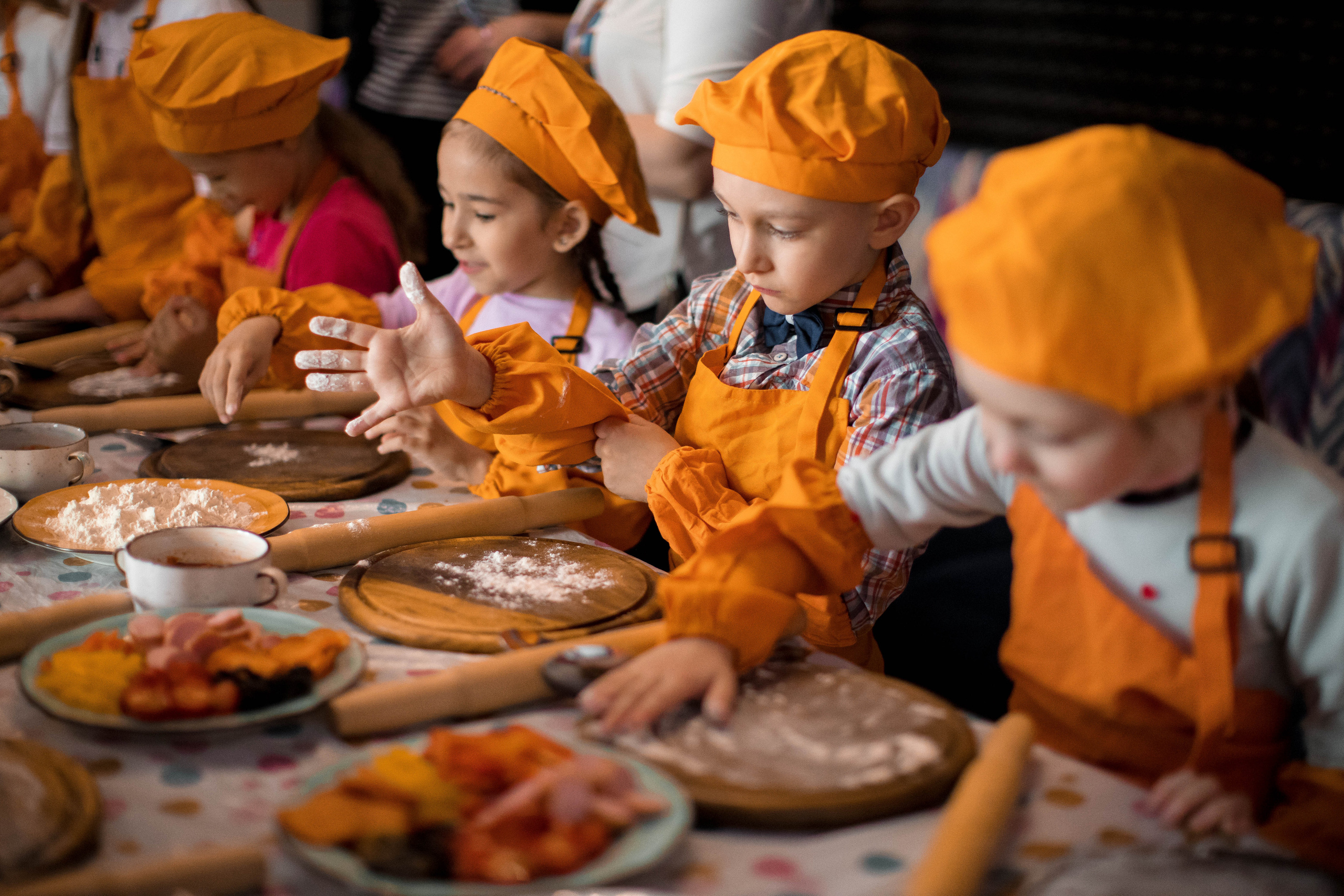 Мастер-класс по приготовлению пиццы. Фотограф — художник в Москве Васильева Юлия