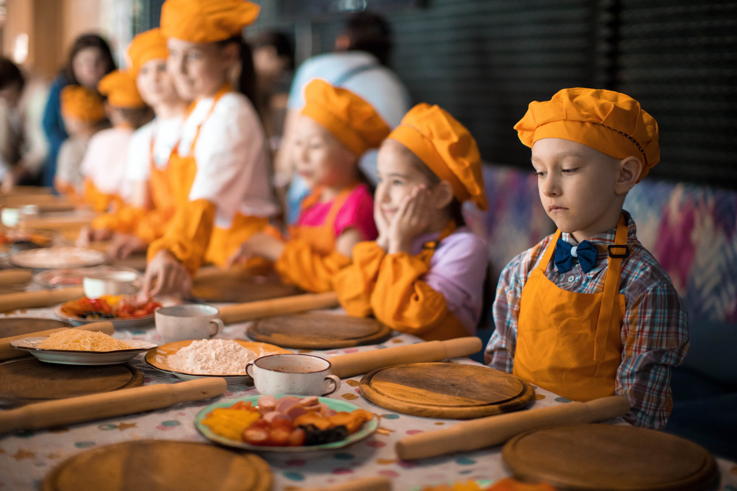 Мастер-класс по приготовлению пиццы. Фотограф — художник в Москве Васильева Юлия