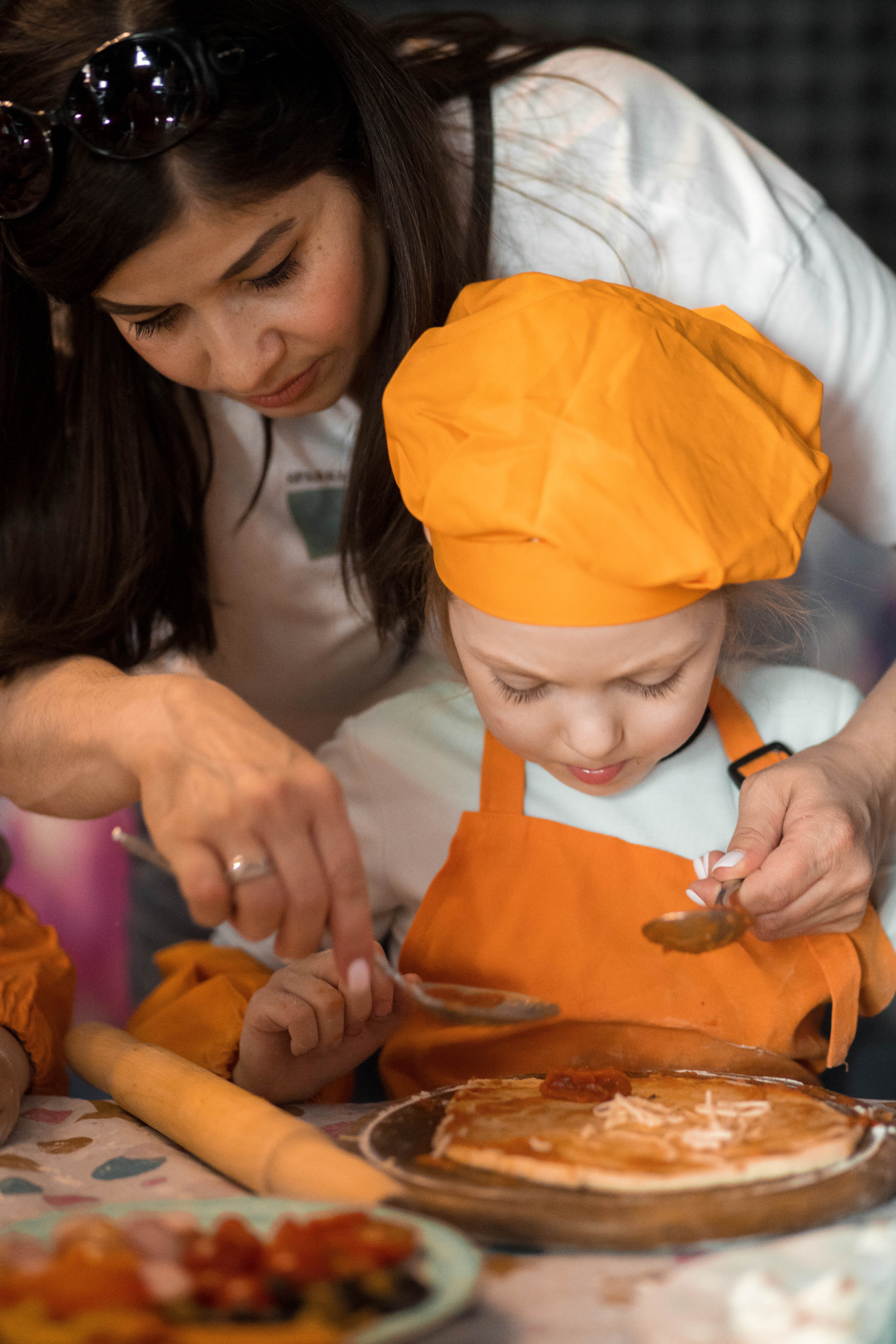 Мастер-класс по приготовлению пиццы. Фотограф — художник в Москве Васильева Юлия