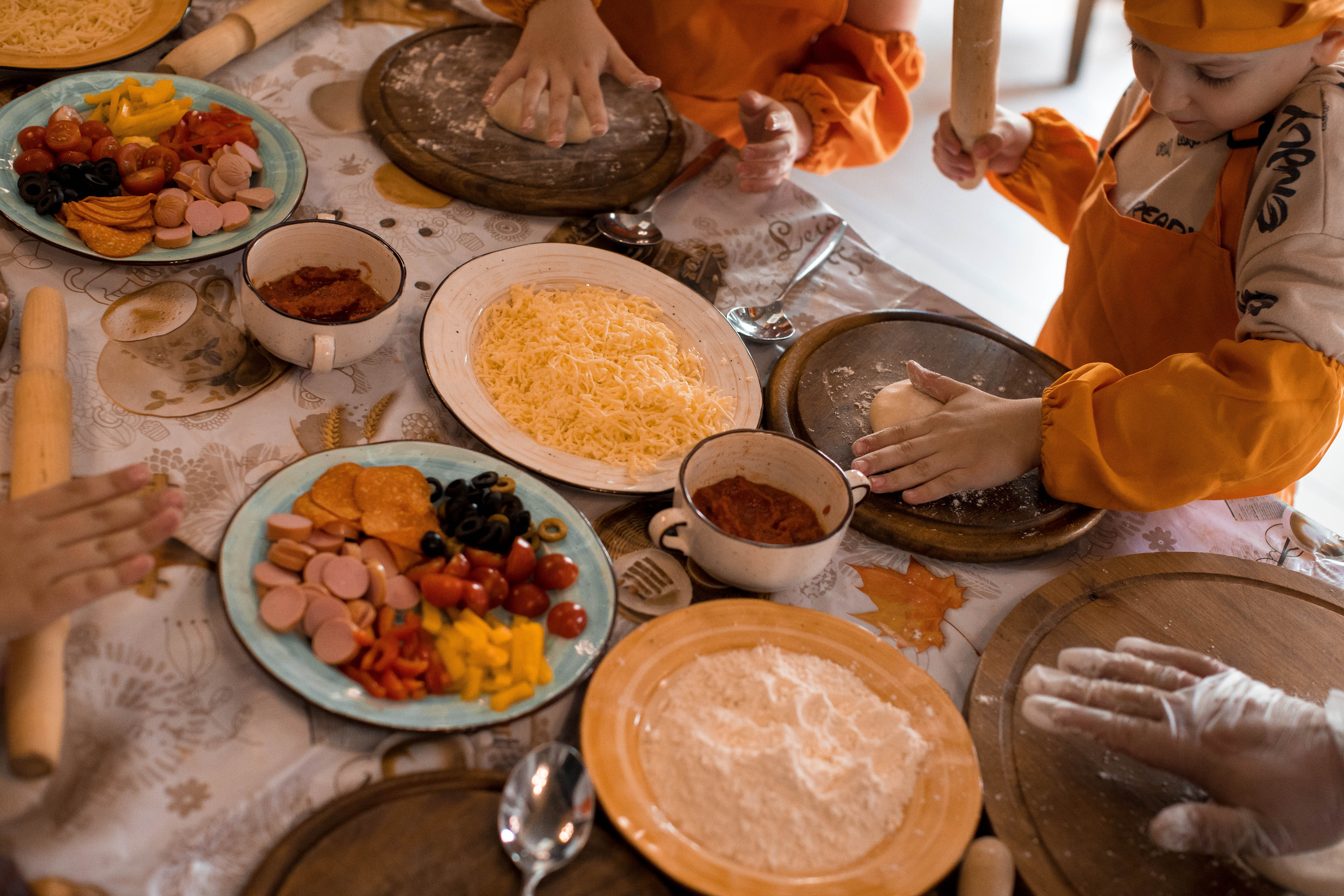 Мастер-класс по приготовлению пиццы. Фотограф — художник в Москве Васильева Юлия