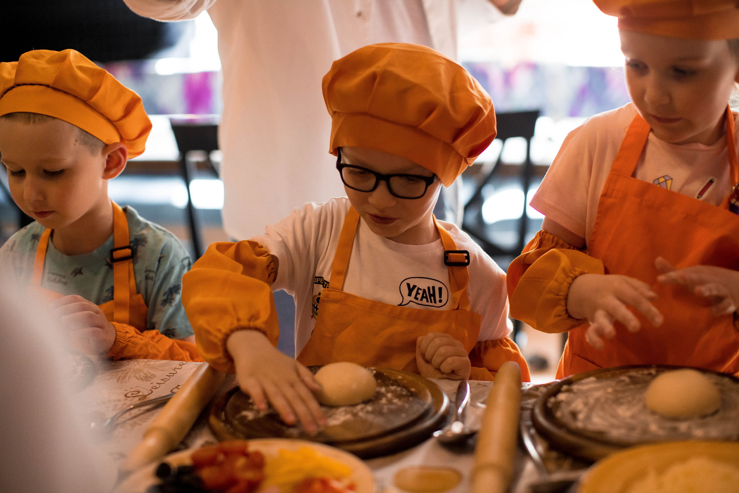 Мастер-класс по приготовлению пиццы. Фотограф — художник в Москве Васильева Юлия
