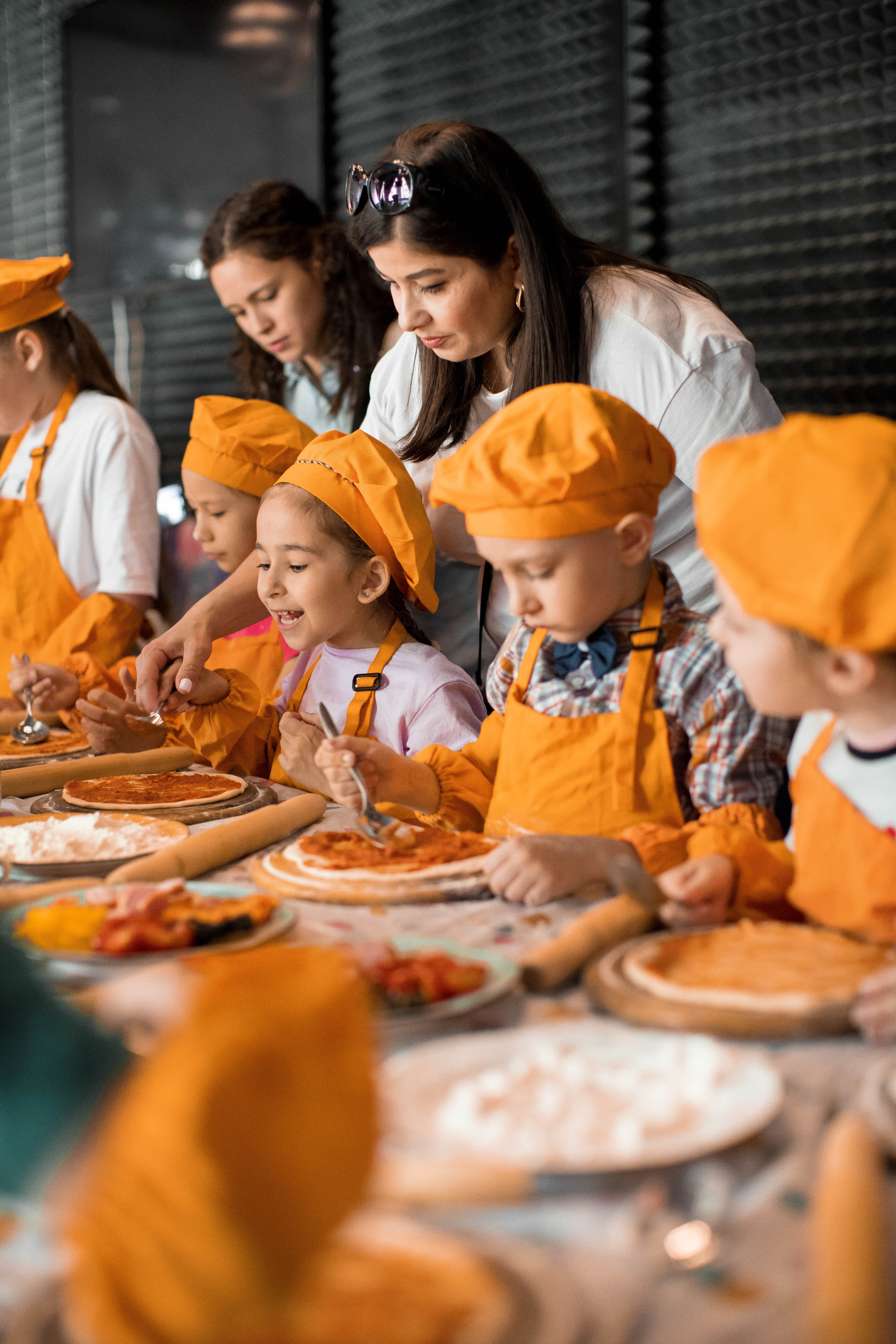 Мастер-класс по приготовлению пиццы. Фотограф — художник в Москве Васильева Юлия